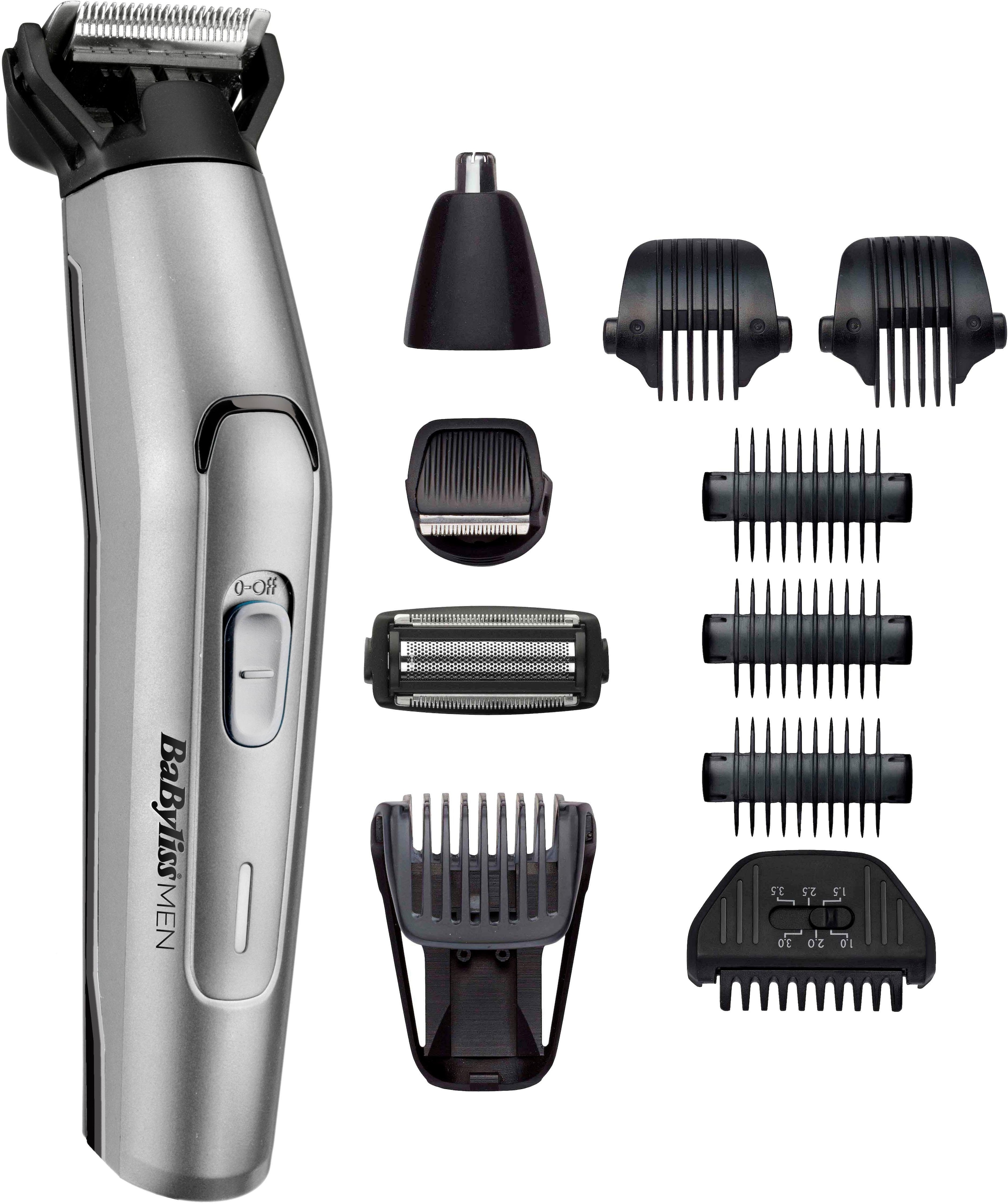 Multifunktionstrimmer »MT861E MEN«, 11 Aufsätze, 11-in-1 Titanium Multigrooming Set...