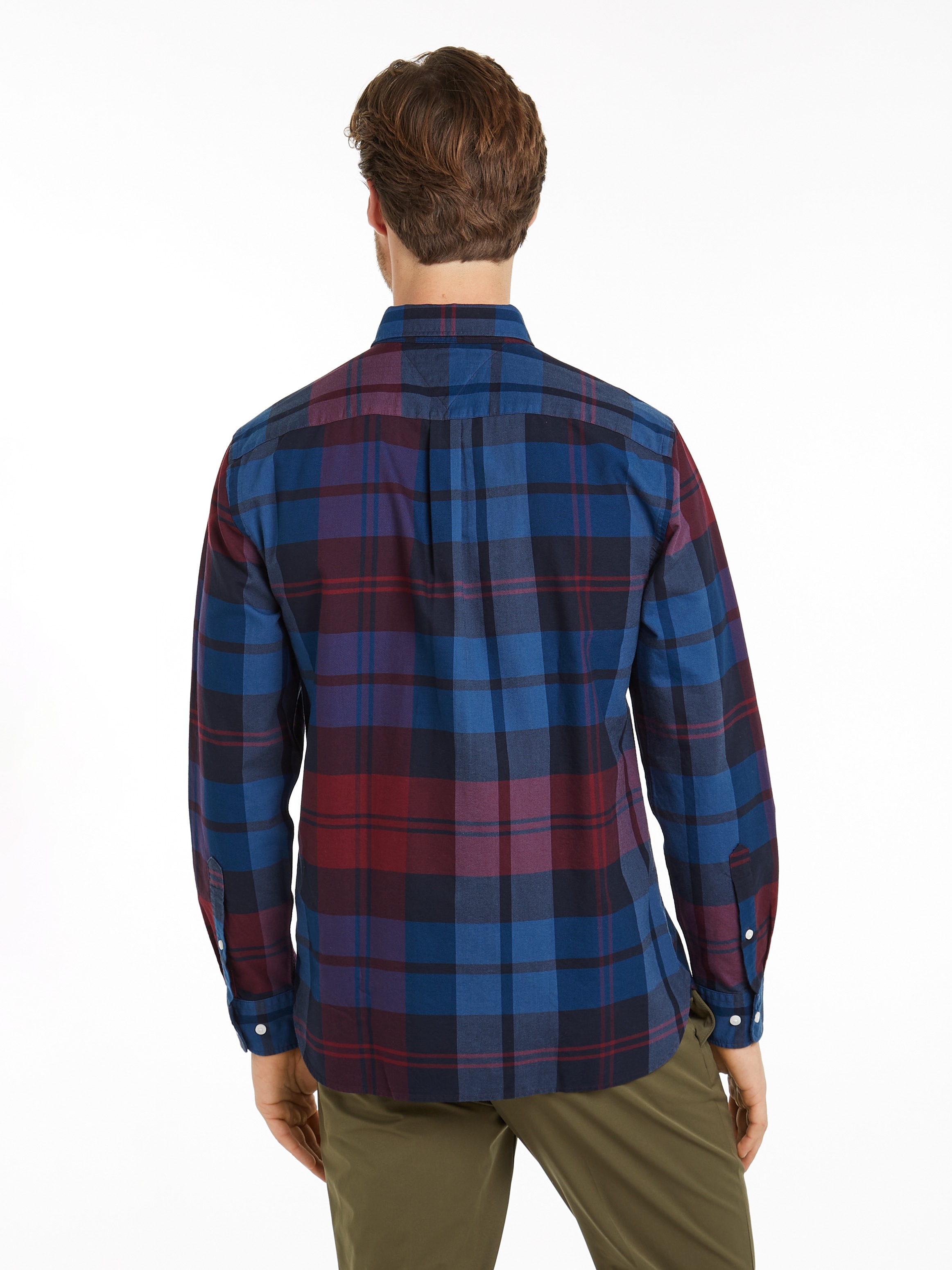 Tommy Hilfiger Langarmhemd »OXFORD BLACKWATCH CHK Regular Fit SHIRT«