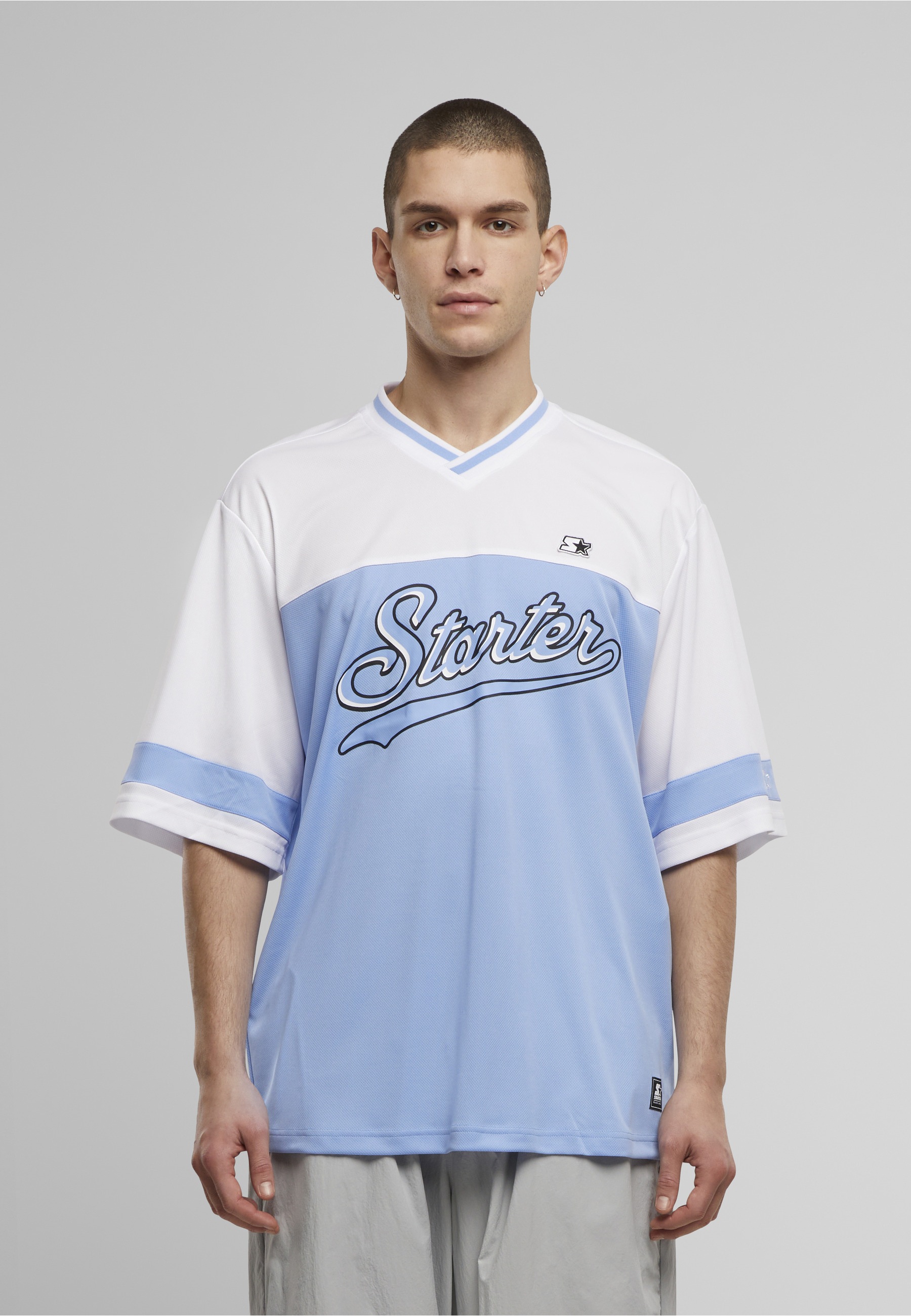 Starter Black Label T-Shirt »Starter Black Label Starter V-Neck Mesh Tee« 1 Stk.