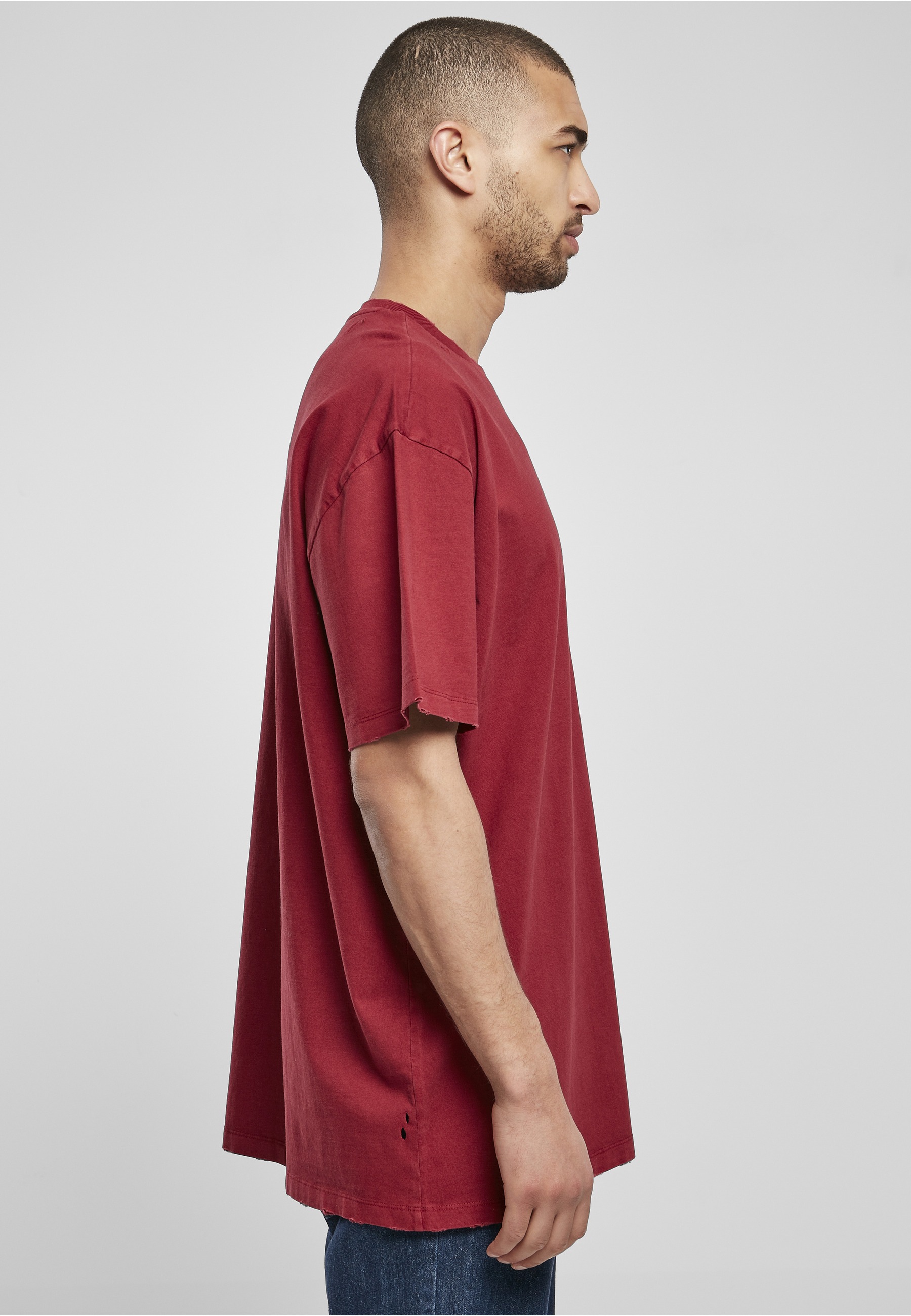 URBAN CLASSICS T-Shirt »Urban Classics Herren Oversized Distressed Tee« 1 Stk.
