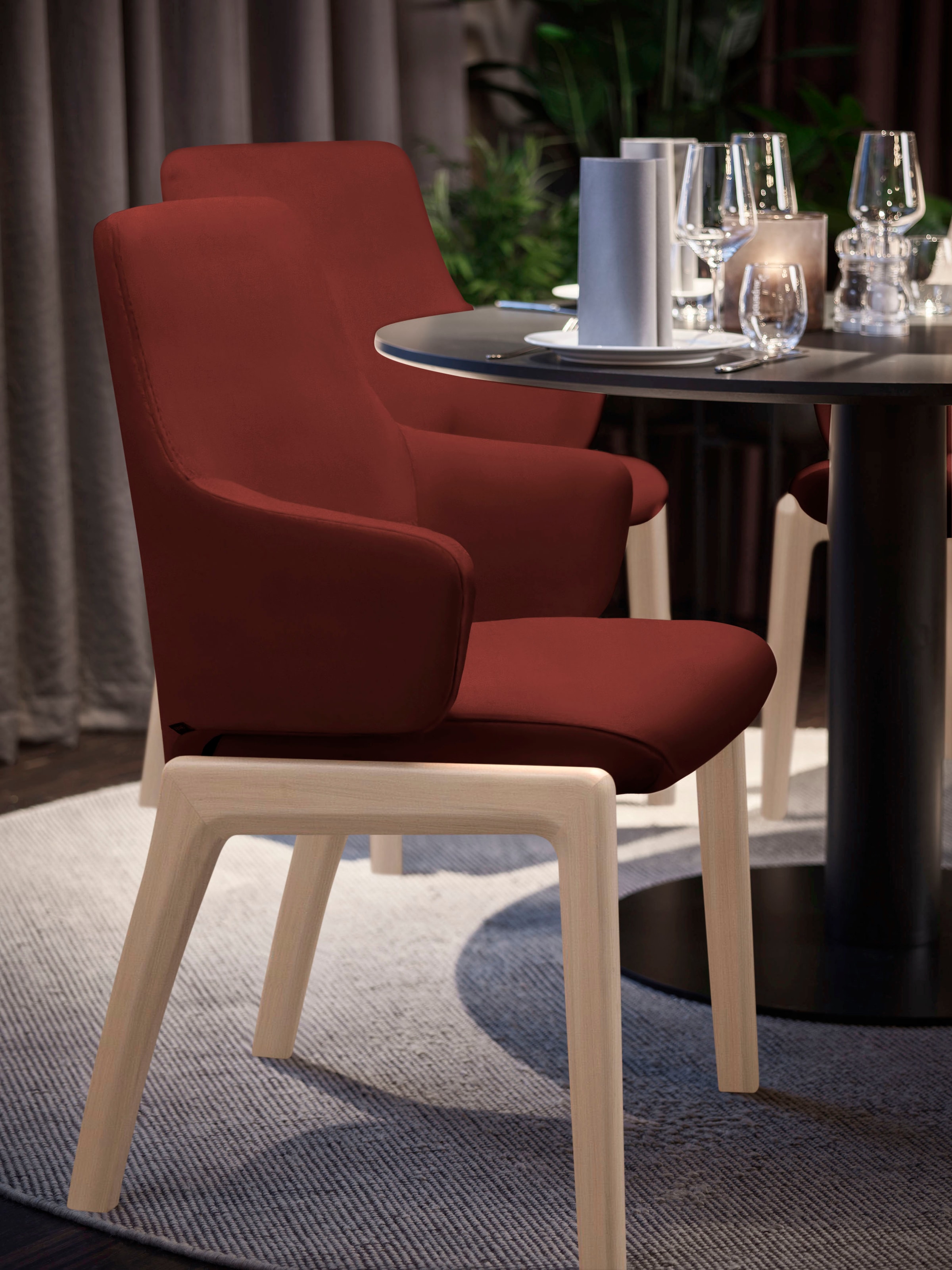 Stressless Polsterstuhl "Laurel" () Microfaser DINAMICA Low Back mit Armleh günstig online kaufen