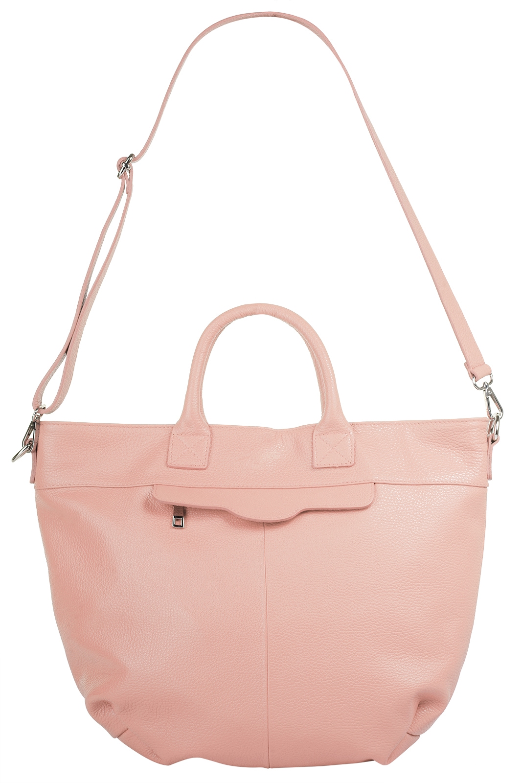 Samantha Look Henkeltasche, echt Leder, Made in Italy