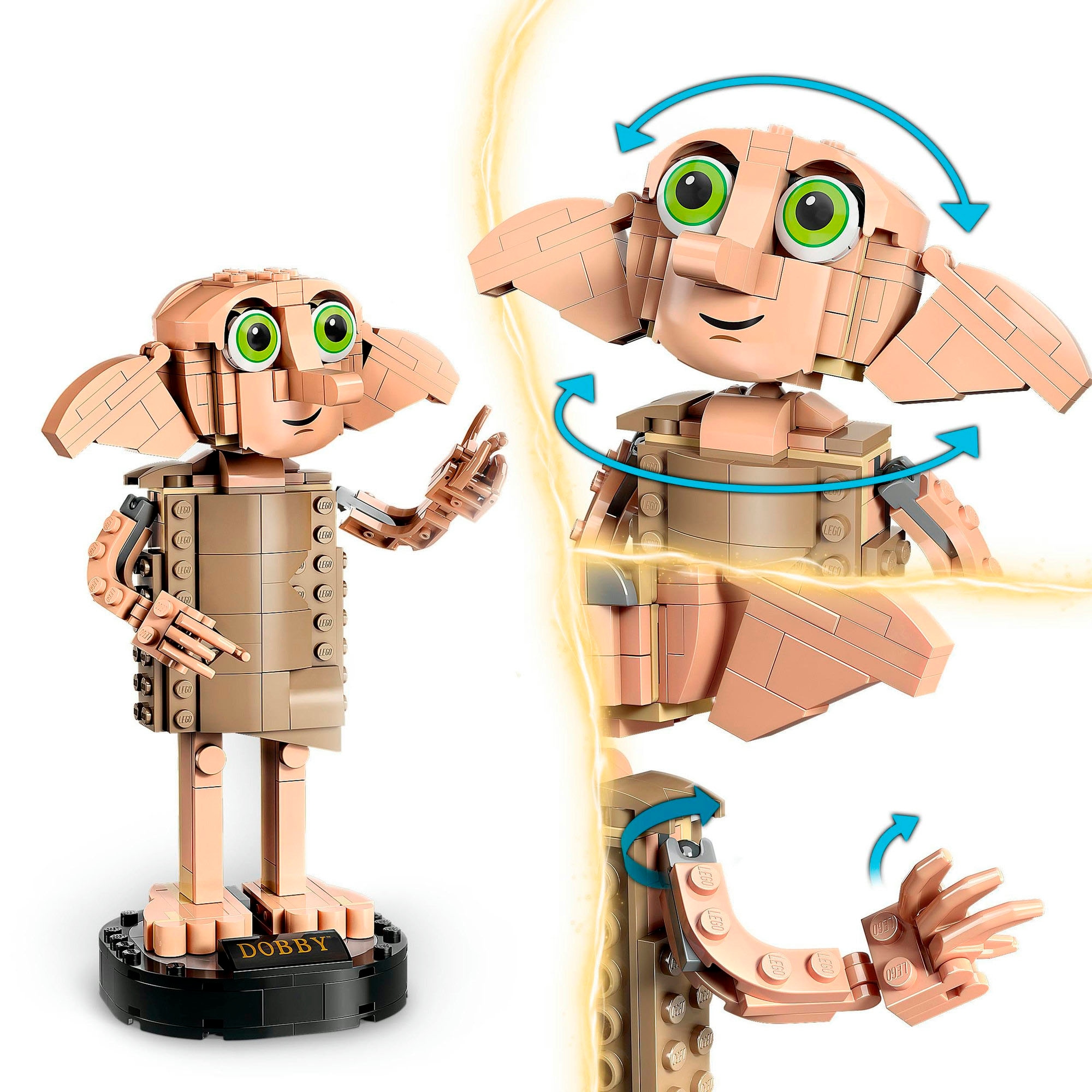 LEGO® Konstruktionsspielsteine »Dobby™ der Hauself (76421), LEGO® Harry Potter™«, (403 St.), Made in Europe