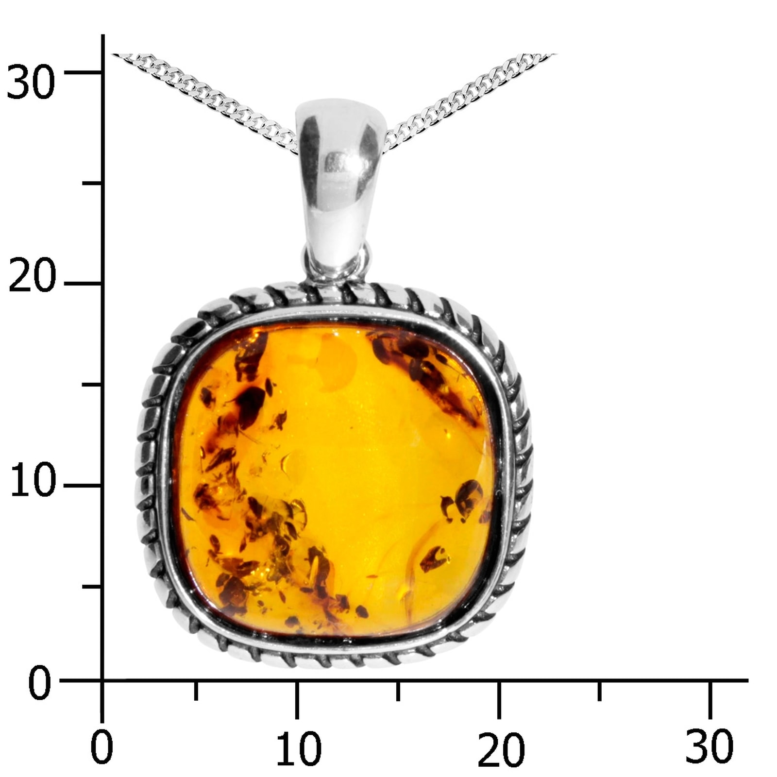 OSTSEE-SCHMUCK Kette mit Anhänger »Ostsee-Schmuck Kette mit Anhänger Franziska«