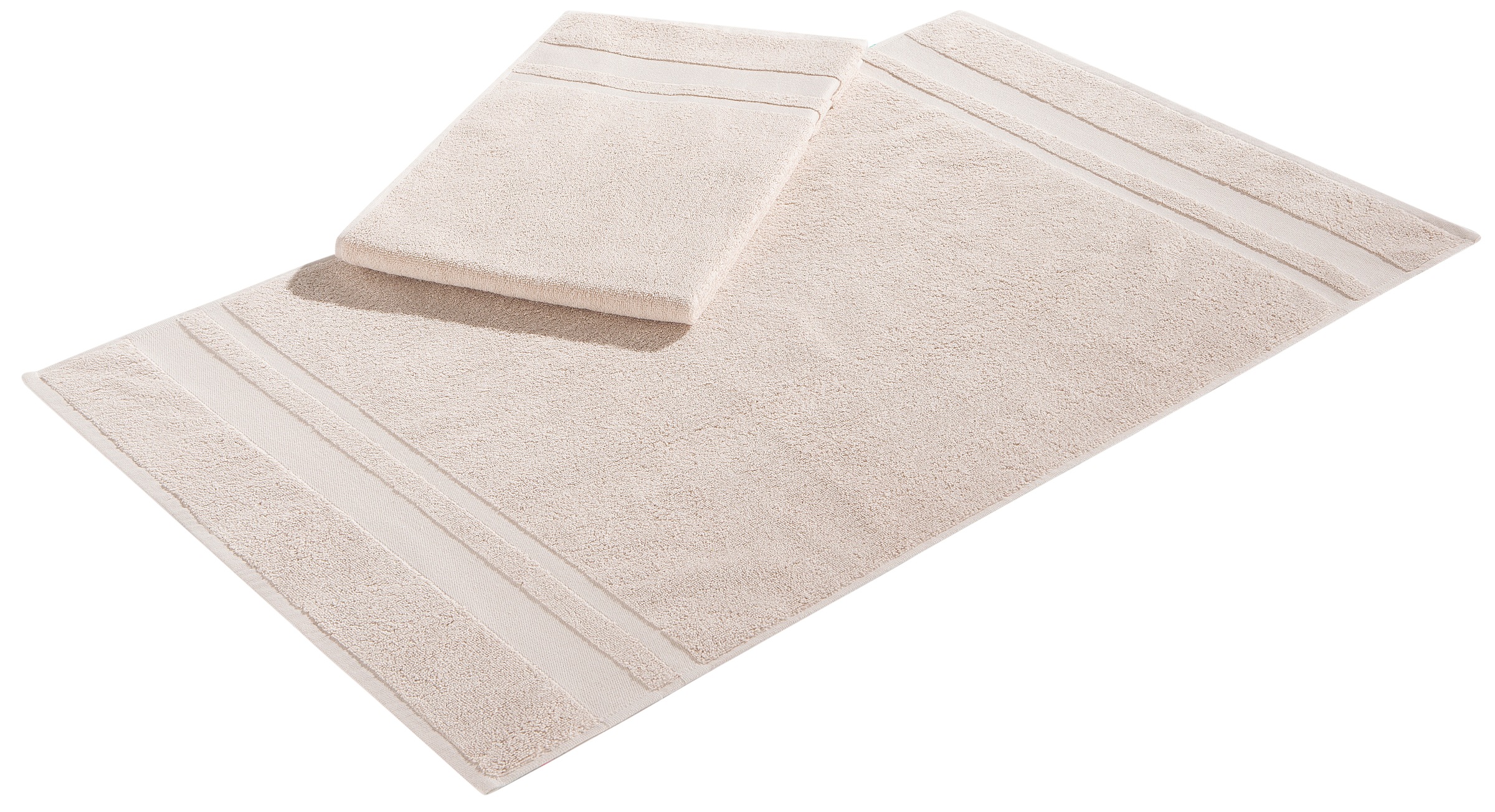 my home Badematte »Vanessa, 2 tlg. Hotelmatten-Set«, beidseitig nutzbar-sch günstig online kaufen