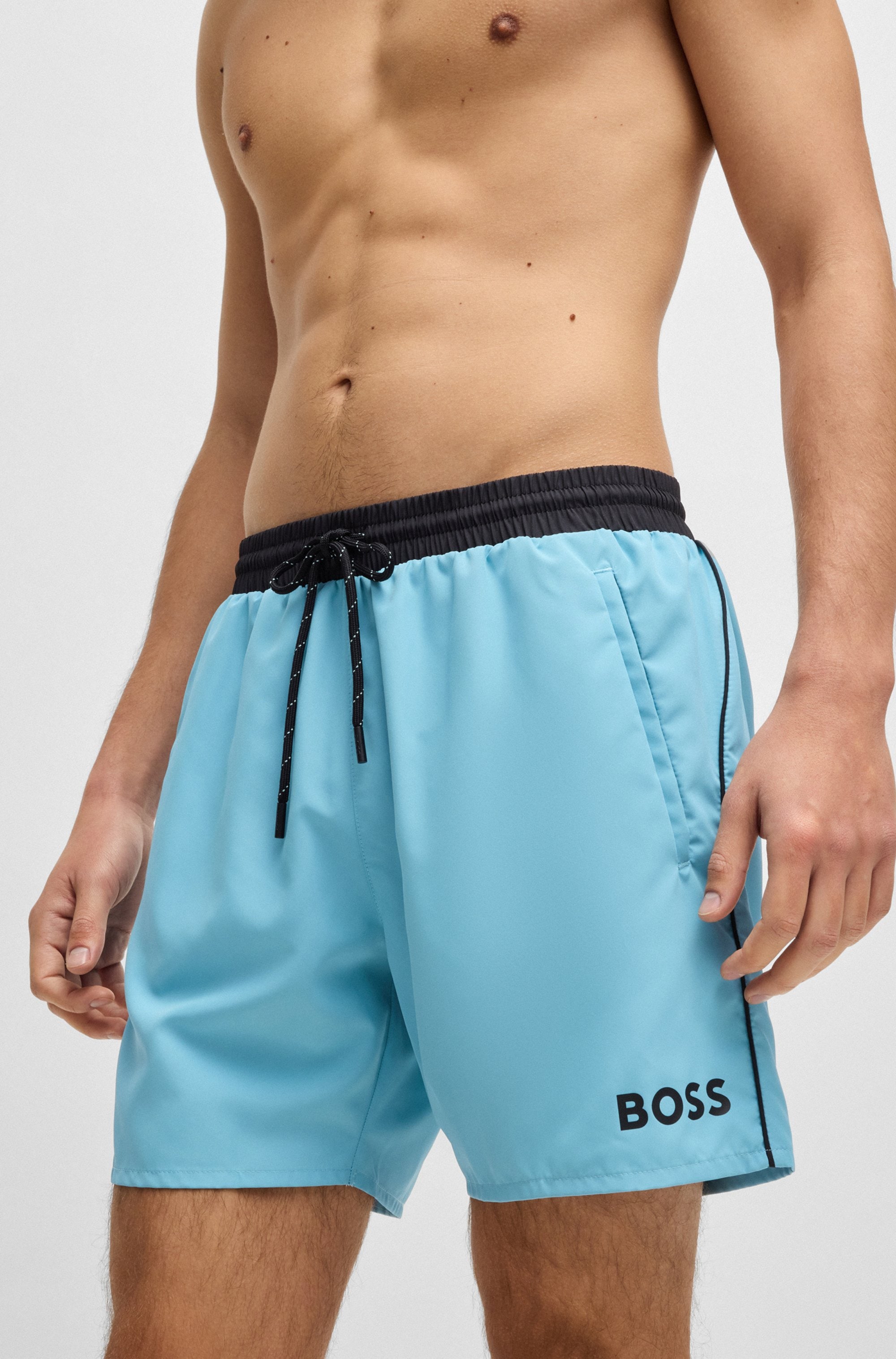 BOSS Badeshorts »Starfish«, mit Kontraststreifen