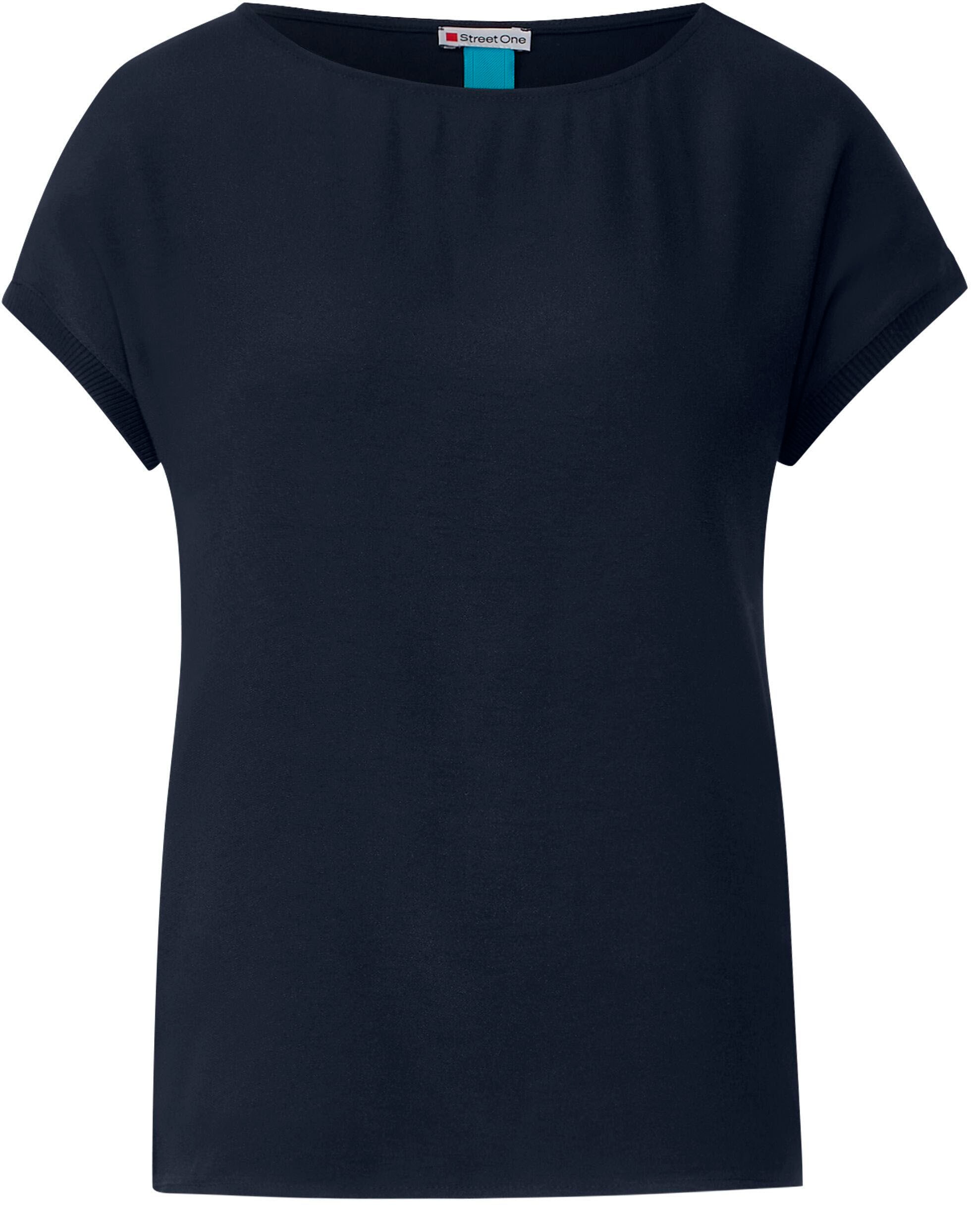 STREET ONE Shirttop, mit U-Boot-Ausschnitt kaufen online