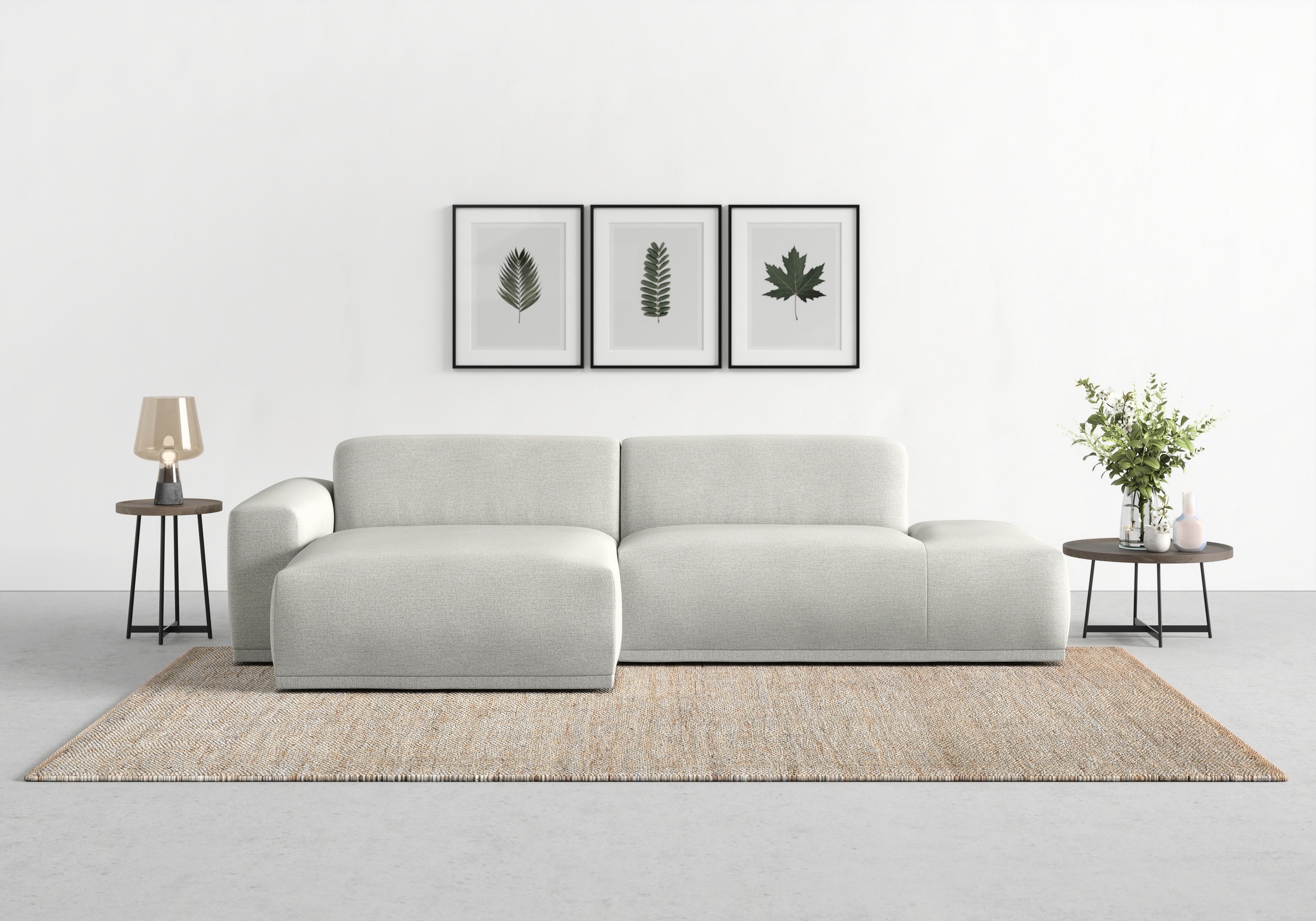 TRENDMANUFAKTUR Ecksofa »Braga, mit hochwertigem Kaltschaum, L-Form, in Cor günstig online kaufen