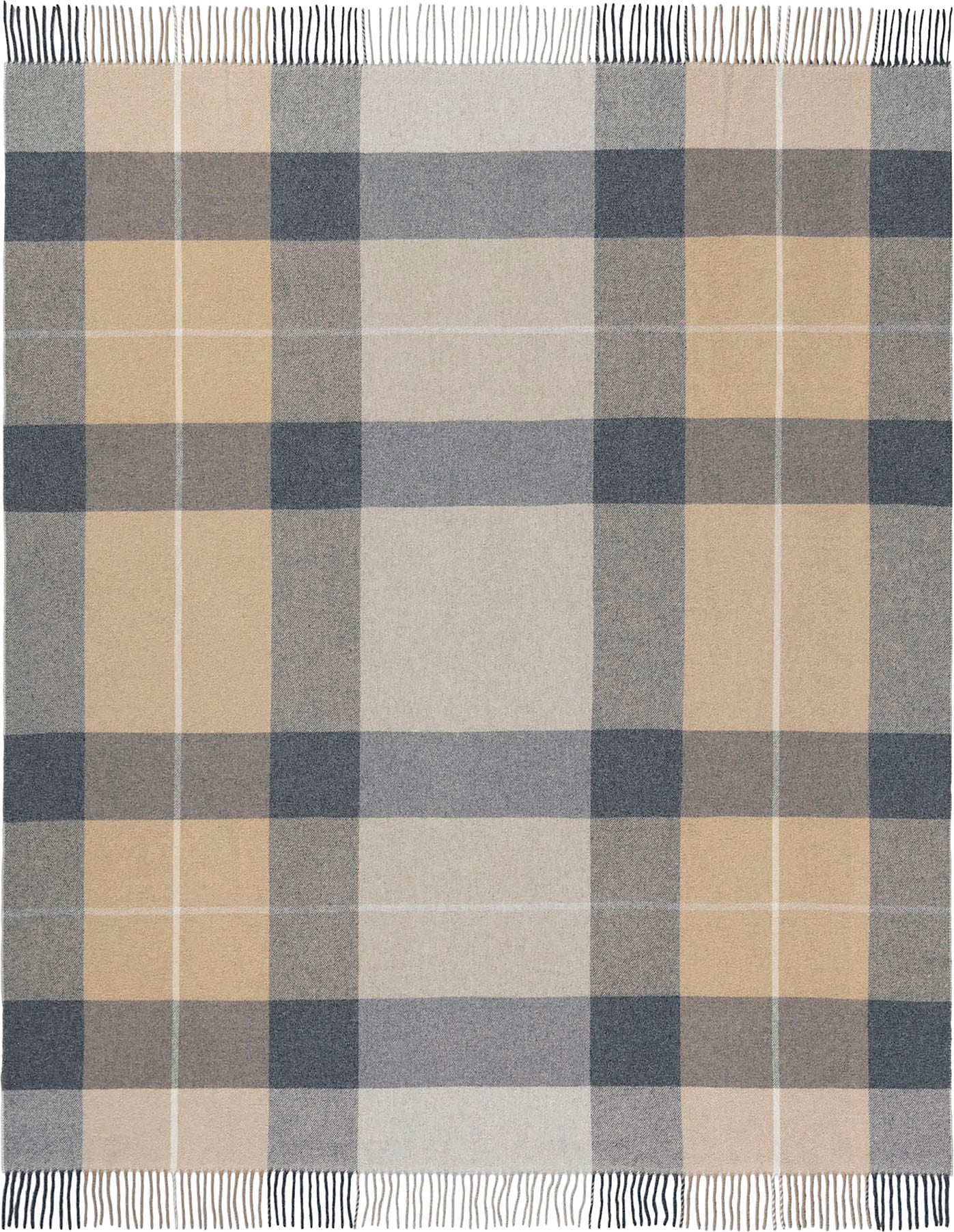 Biederlack Plaid »Britta«, im Karo-Look, Kuscheldecke günstig online kaufen