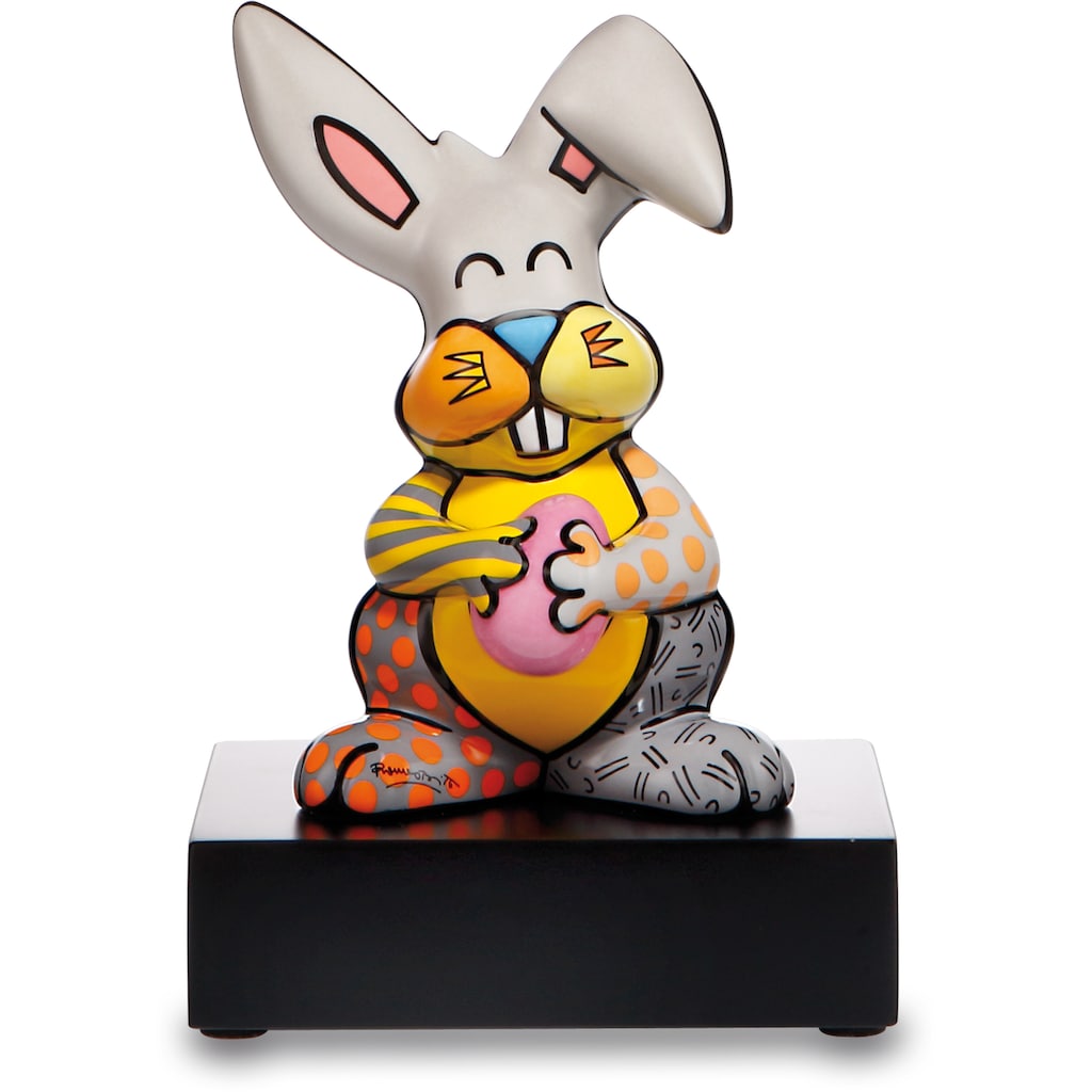 Goebel Sammelfigur »Figur Romero Britto - "Grey Rabbit"«