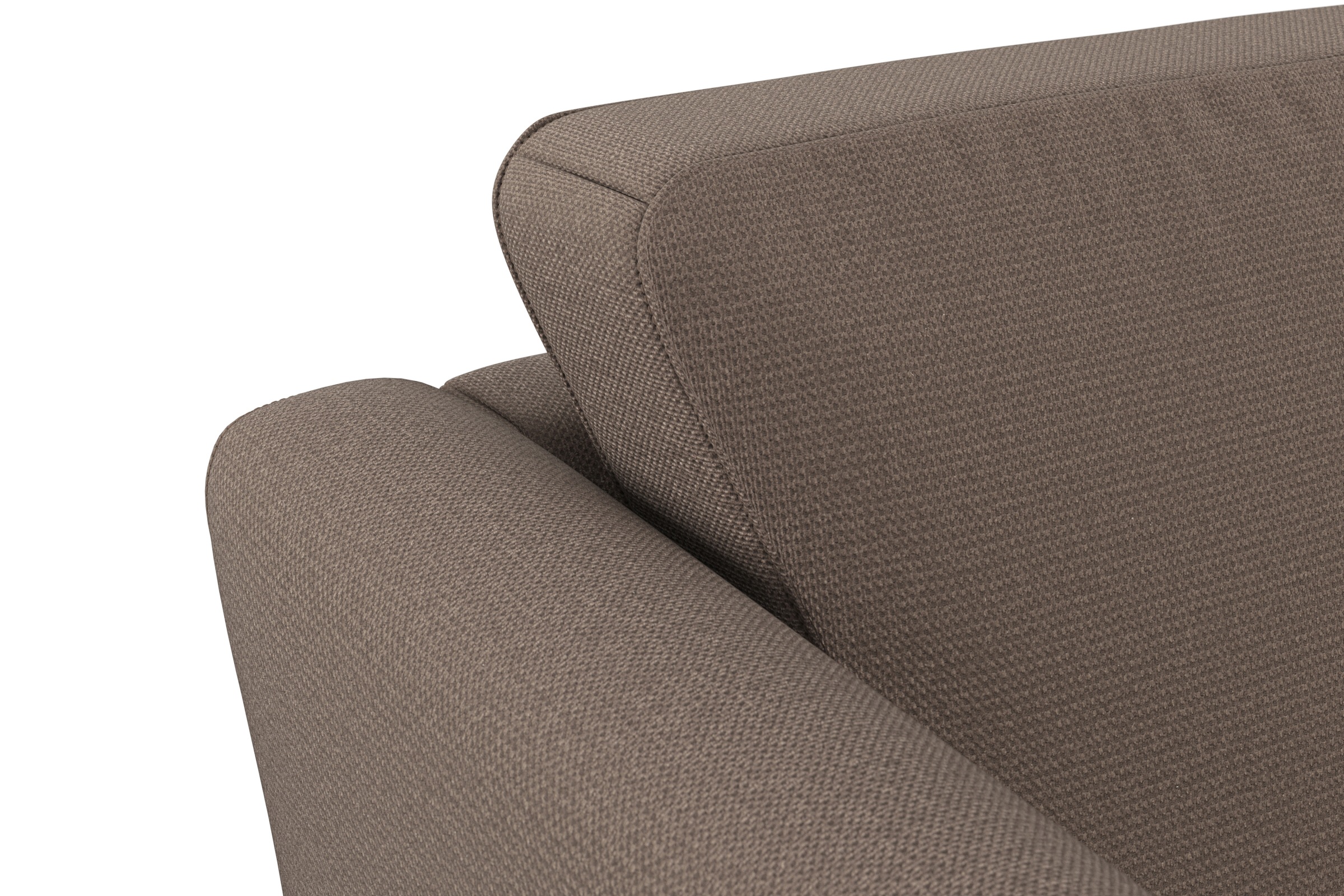 sit&more Ecksofa »Visby L-Form«, Wahlweise mit Bettfunktion und Bettkasten, frei im Raum stellbar