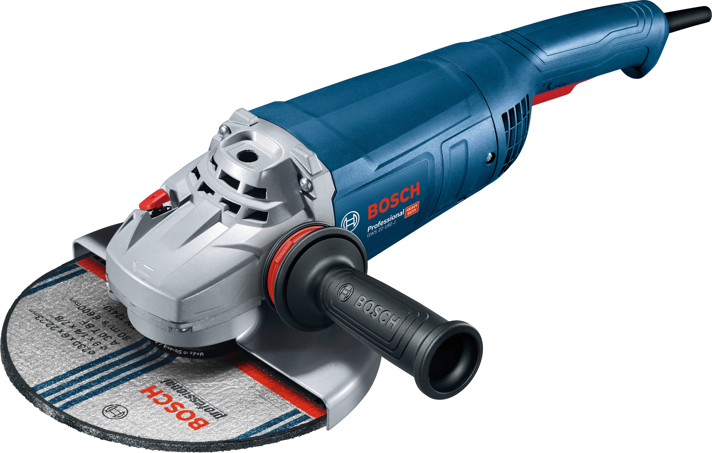 BOSCH PROFESSIONAL Winkelschleifer »GWS 22-180 J« blau