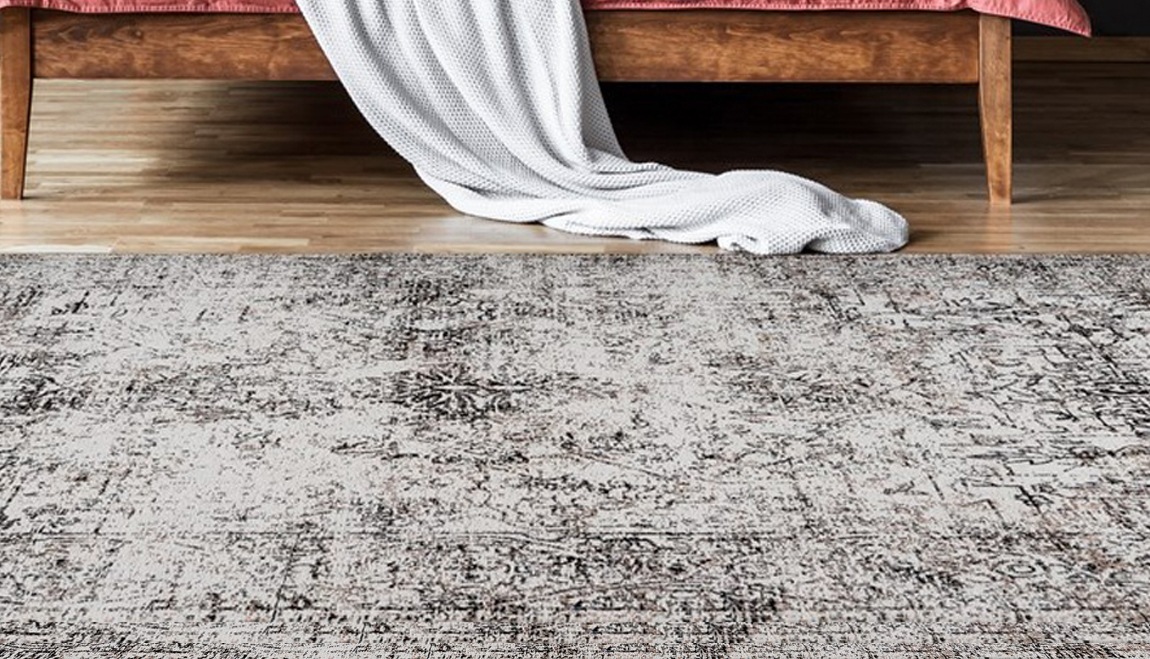my home Teppich »Muriel«, rechteckig, 10 mm Höhe, Wohnzimmer günstig online kaufen