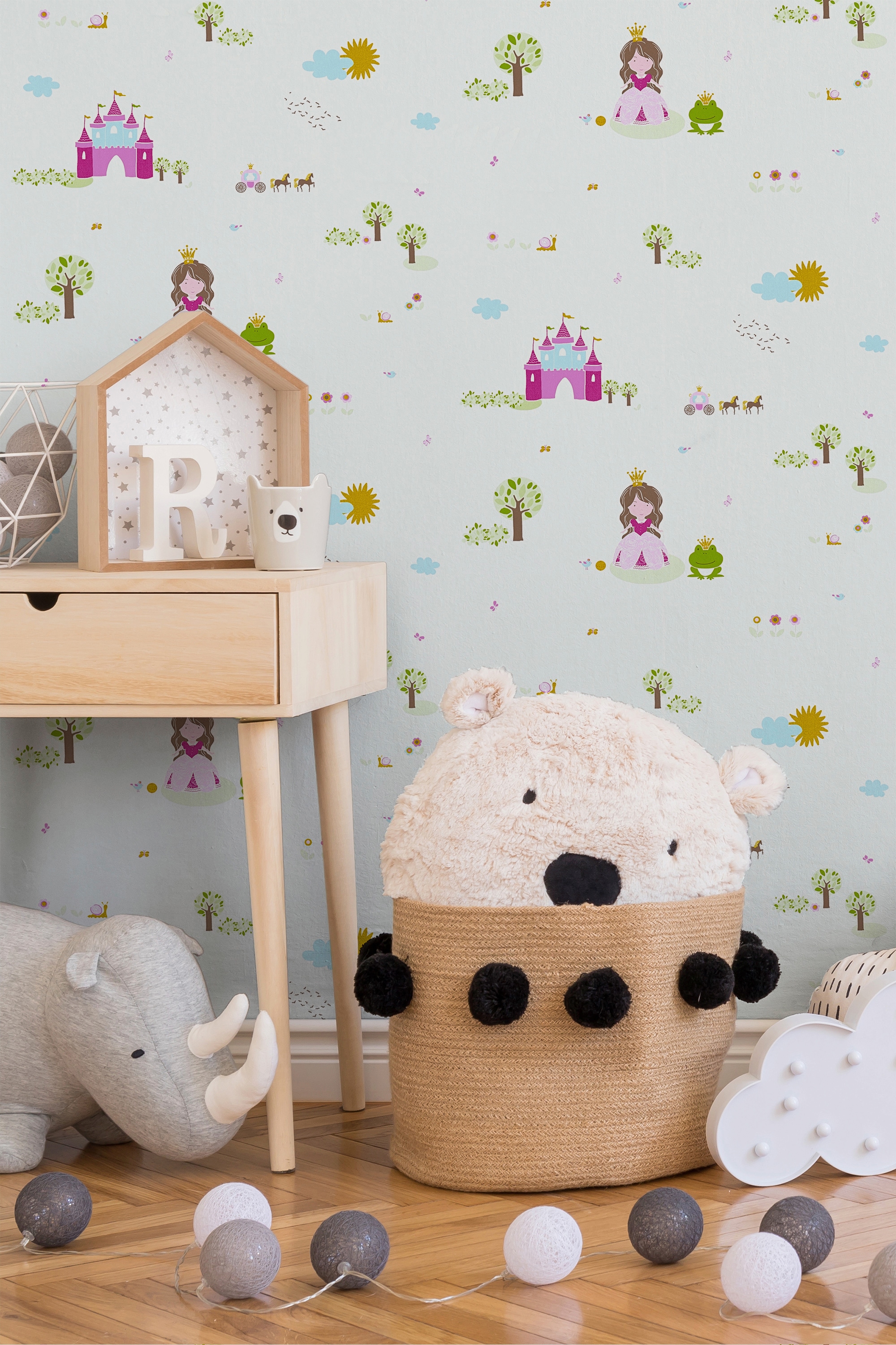 living walls Vliestapete »Little Stars«, Motiv-abstrakt-naturalistisch, Tapete Kinder Tapeten Kinderzimmer Schlafzimmer Pink modern Design