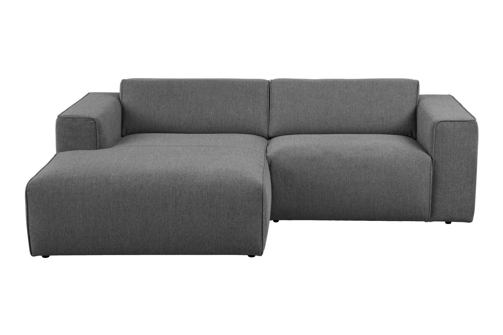 Home affaire Ecksofa »Noord mit Kedernaht, Breite 234 cm, L-Form« Cord, Str günstig online kaufen