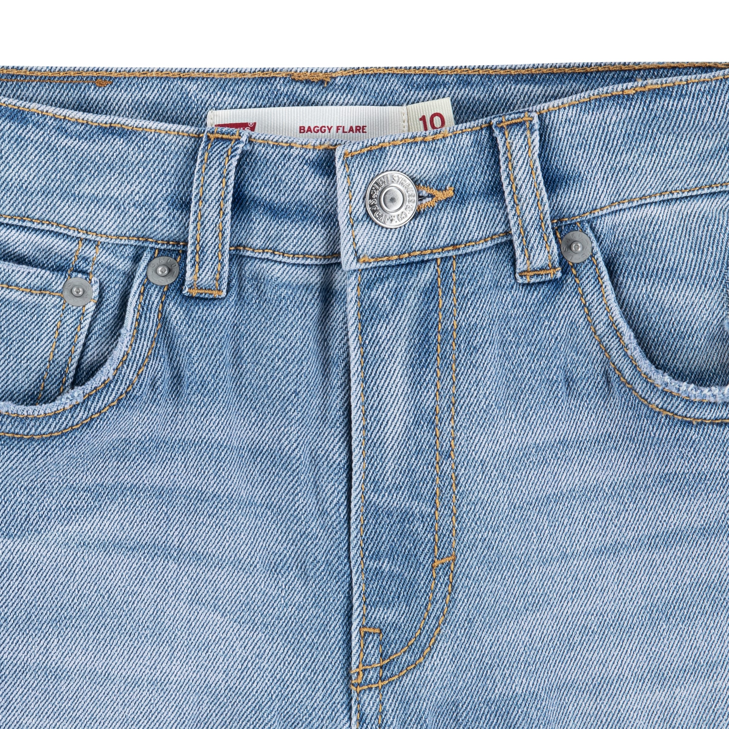 Levi's® Kids Bootcut-Jeans »LVG BAGGY FLARE« Flared, Destroyed-Effekte for Girls