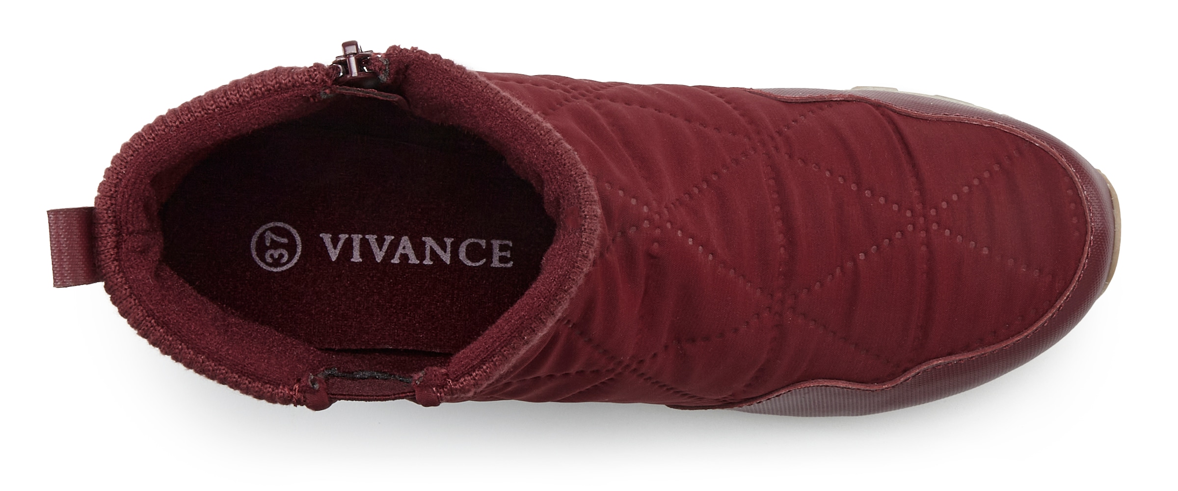 Vivance Winterstiefelette, in modischer Stepp-Optik, Ankle Stiefeletten, Outdoor Boots, Sneaker