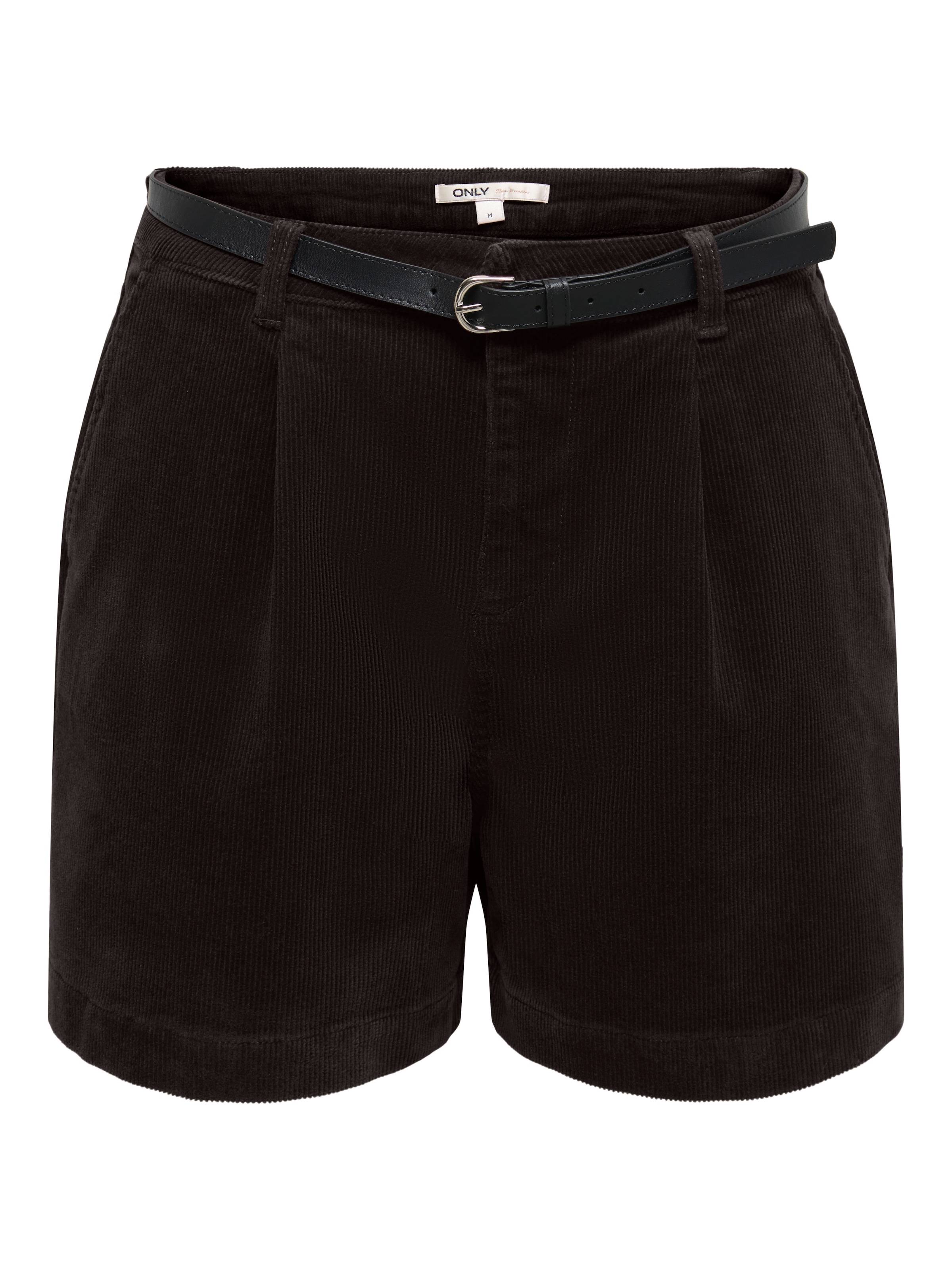 ONLY Shorts »ONLZEVA HW BELT CORD SHORTS CC PNT«  Baumwollmischung, Cord, regular fit, high waist