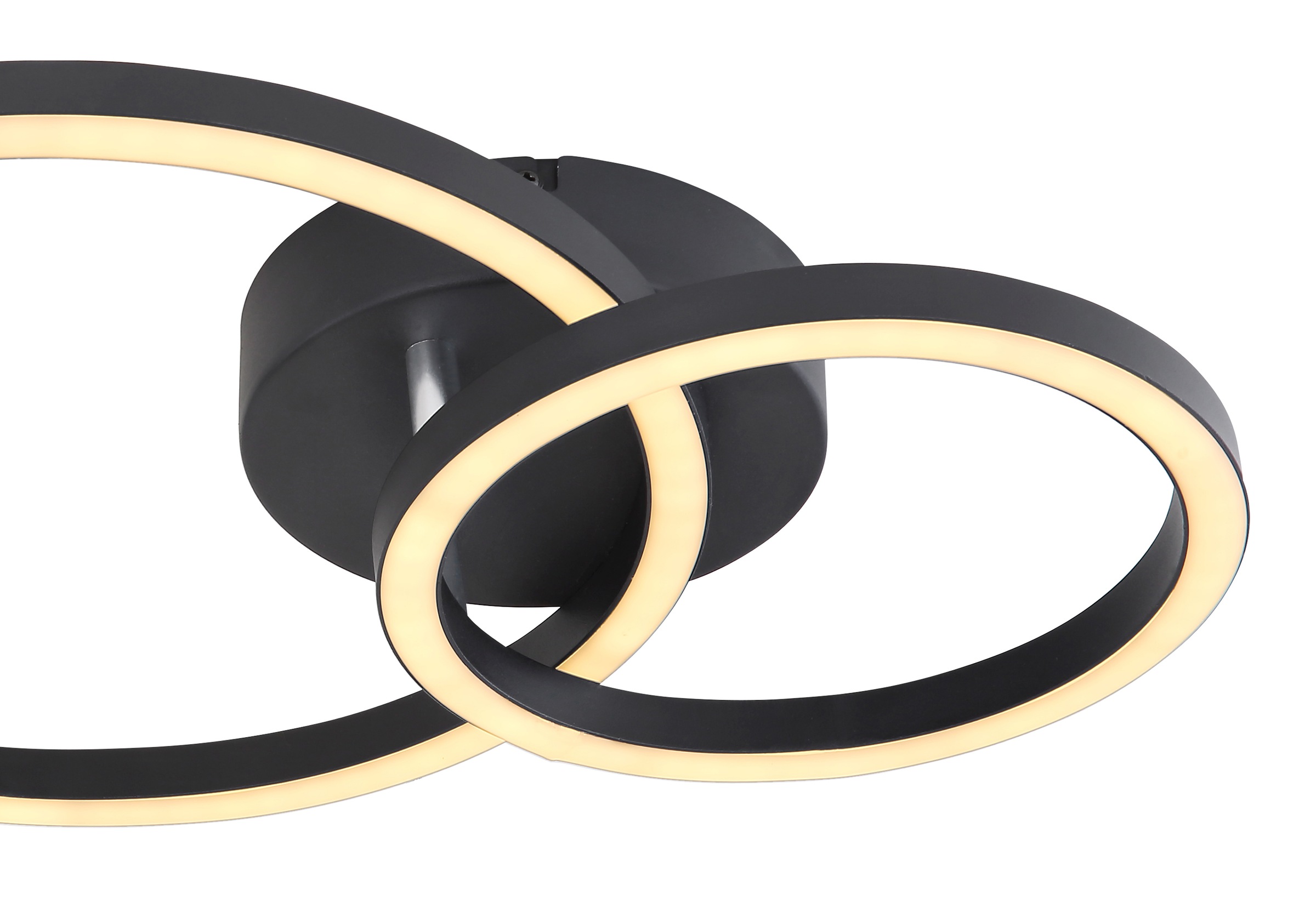 GLOBO LIGHTING Deckenleuchte »REGGY« LED-Modul 1 Stk. Warmweiß Deckenlampe Wohnzimmer-Leuchte Schlafzimmer-Leuchte Flur Küche