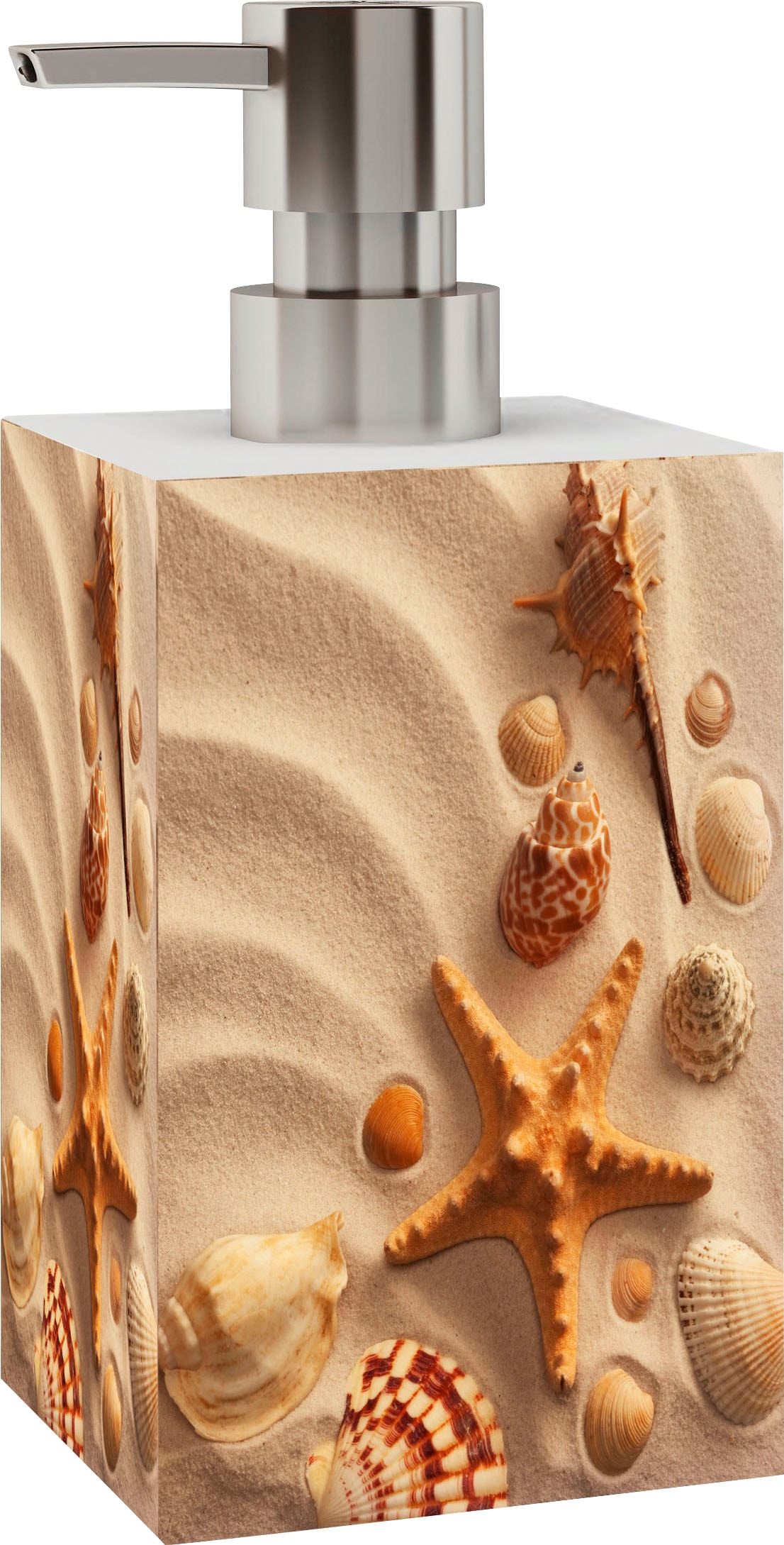 Sanilo Badaccessoire-Set »Sanibel«, 2-teiliges Set aus Seifenspender und WC-Bürste