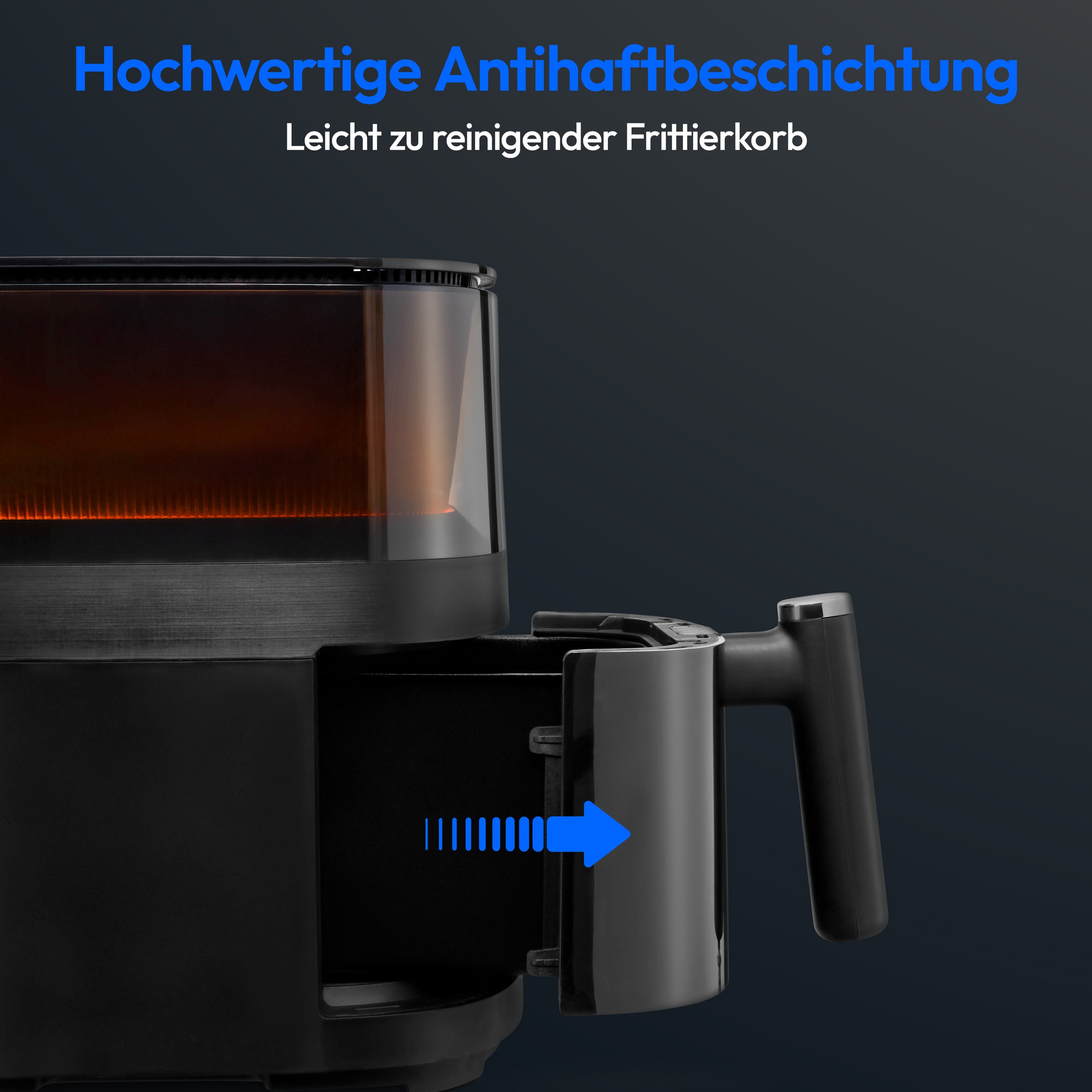 Medion® Heißluftfritteuse »X10 XL (MD 11780), 5 L, 10 Automatikprogramme, Wassersprayfunktion«, 1500 W, Temperatur einstellbar 80 - 230 °C, ILAG Beschichtung, Timer