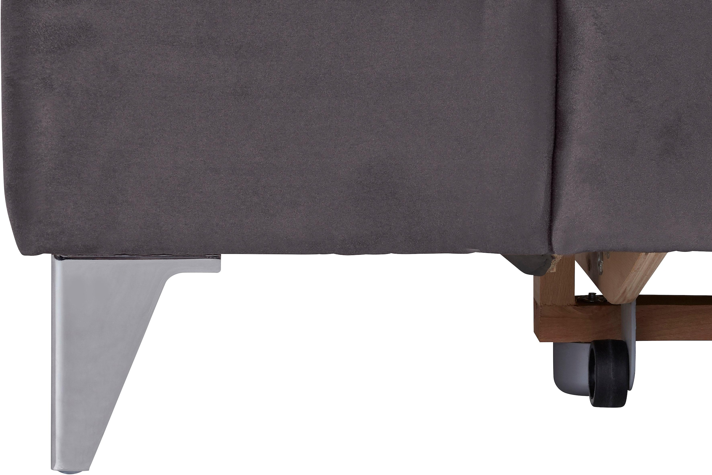 COTTA Ecksofa »Caluso L-Form«, mit Kopfteilverstellung, wahlweise mit Bettfunktion & Bettkasten
