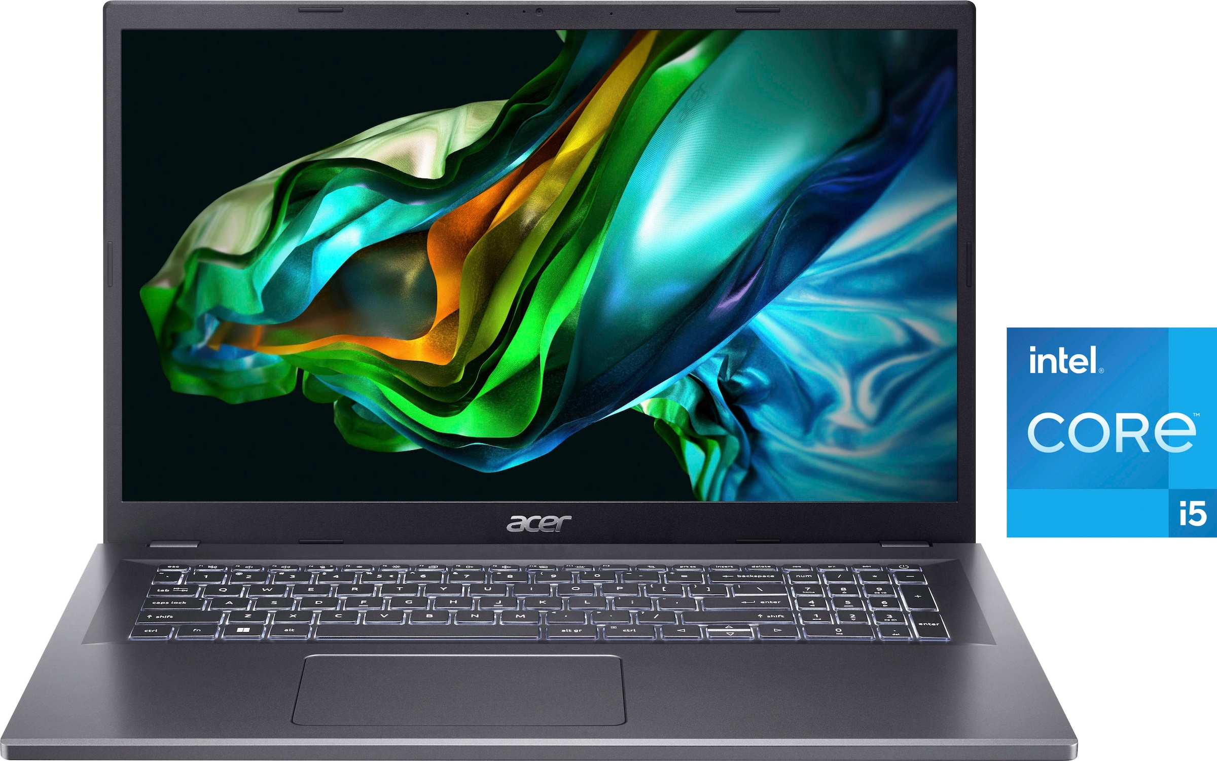 Acer Notebook »A517-58M-58ER«, 43,94 cm, / 17,3 Zoll, Intel, Core i5, Iris Xe Graphics, 1000 GB SSD