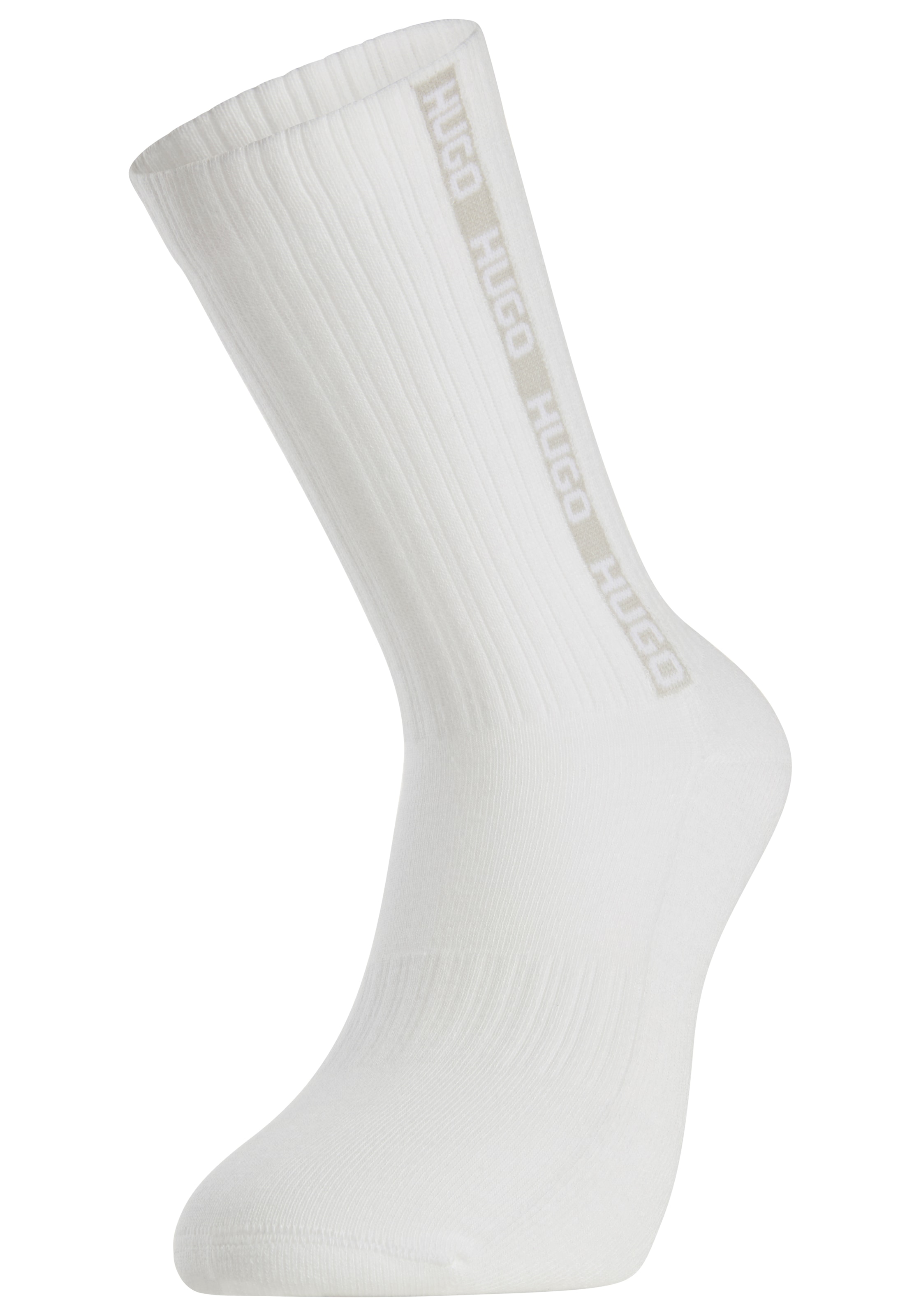 HUGO Underwear Basicsocken »3P QS RIB TAPE MD« mit Rippdetails