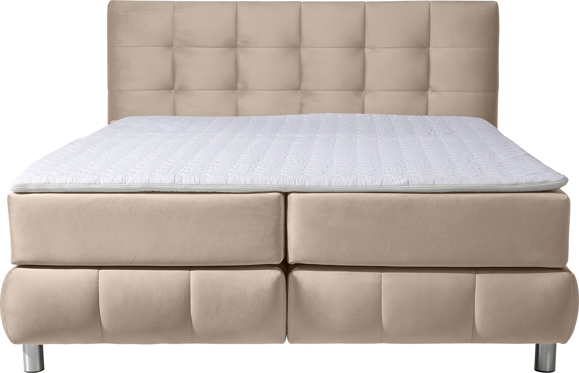 andas Boxspringbett »Salo«, incl. Topper, 6 Breiten, 2 Härtegrade, TFK auch in Härtegrad 4