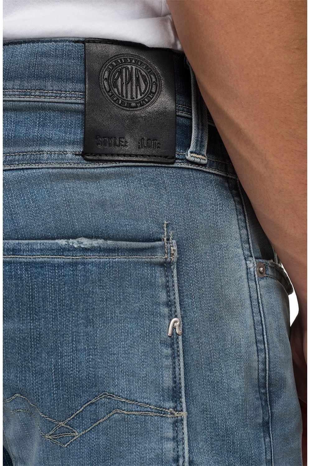 Replay Slim-fit-Jeans »ANBASS HYPERFLEX BIO«
