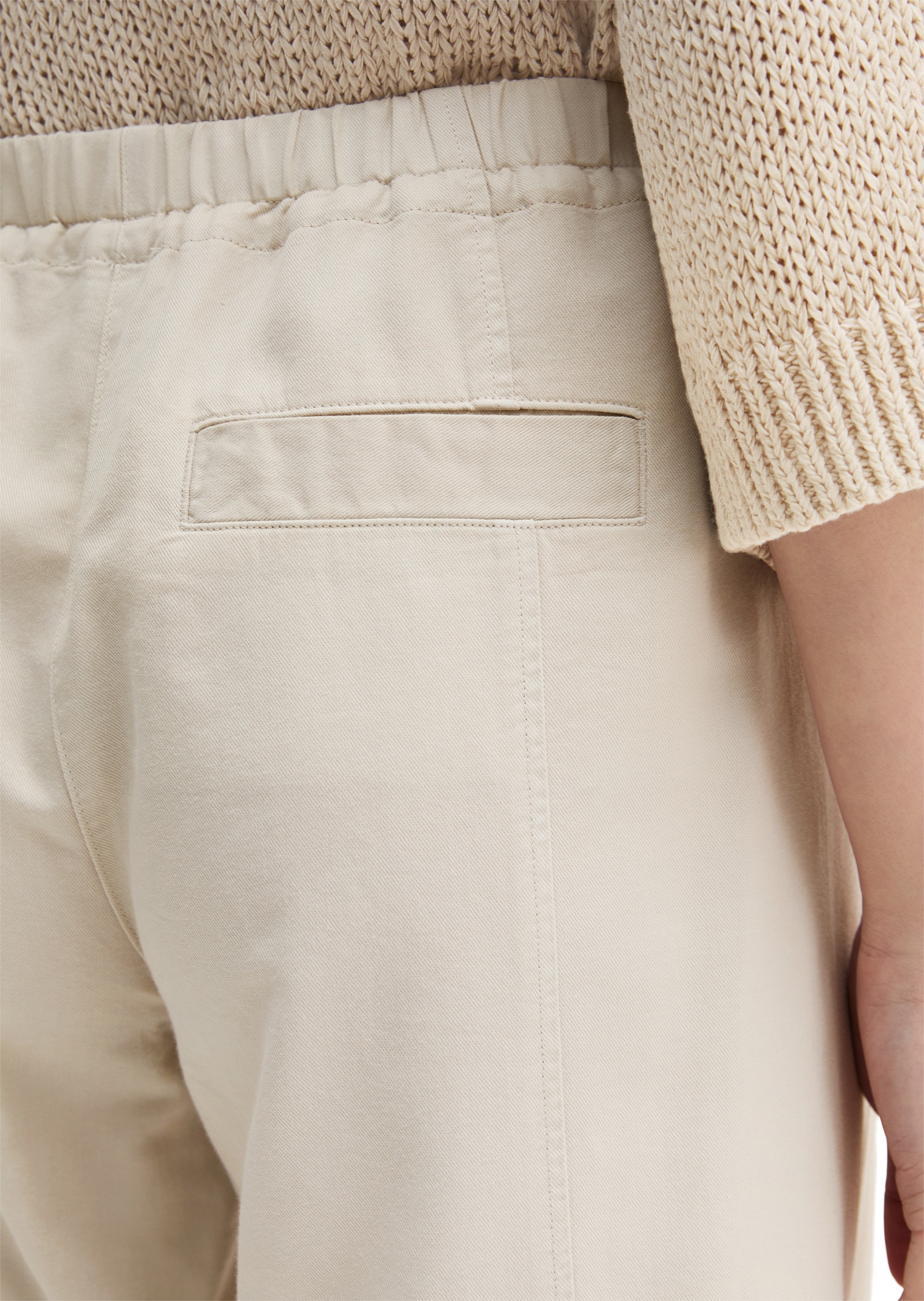 Marc O'Polo Schlupfhose  aus Bio-Baumwolle-TENCEL Lyocell-Leinen-Mix