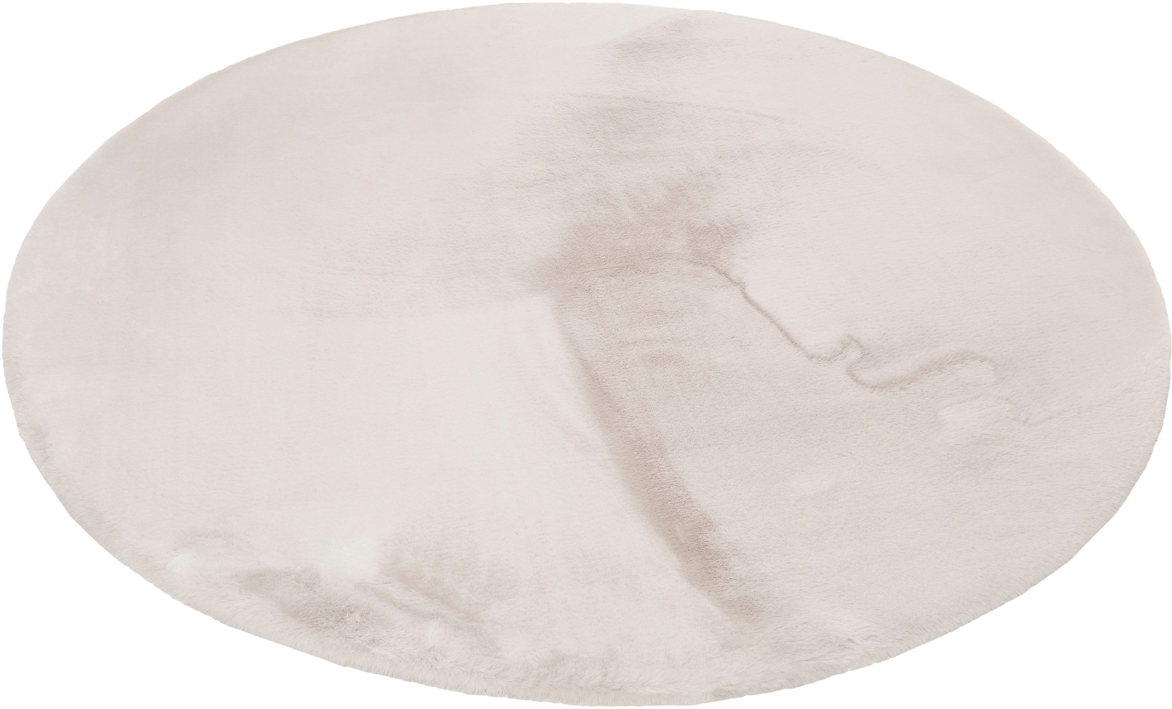 Esprit Hochflor-Teppich »Alice ESP-4377 Kunstfell«, rund, 25 mm Höhe, Kanin günstig online kaufen