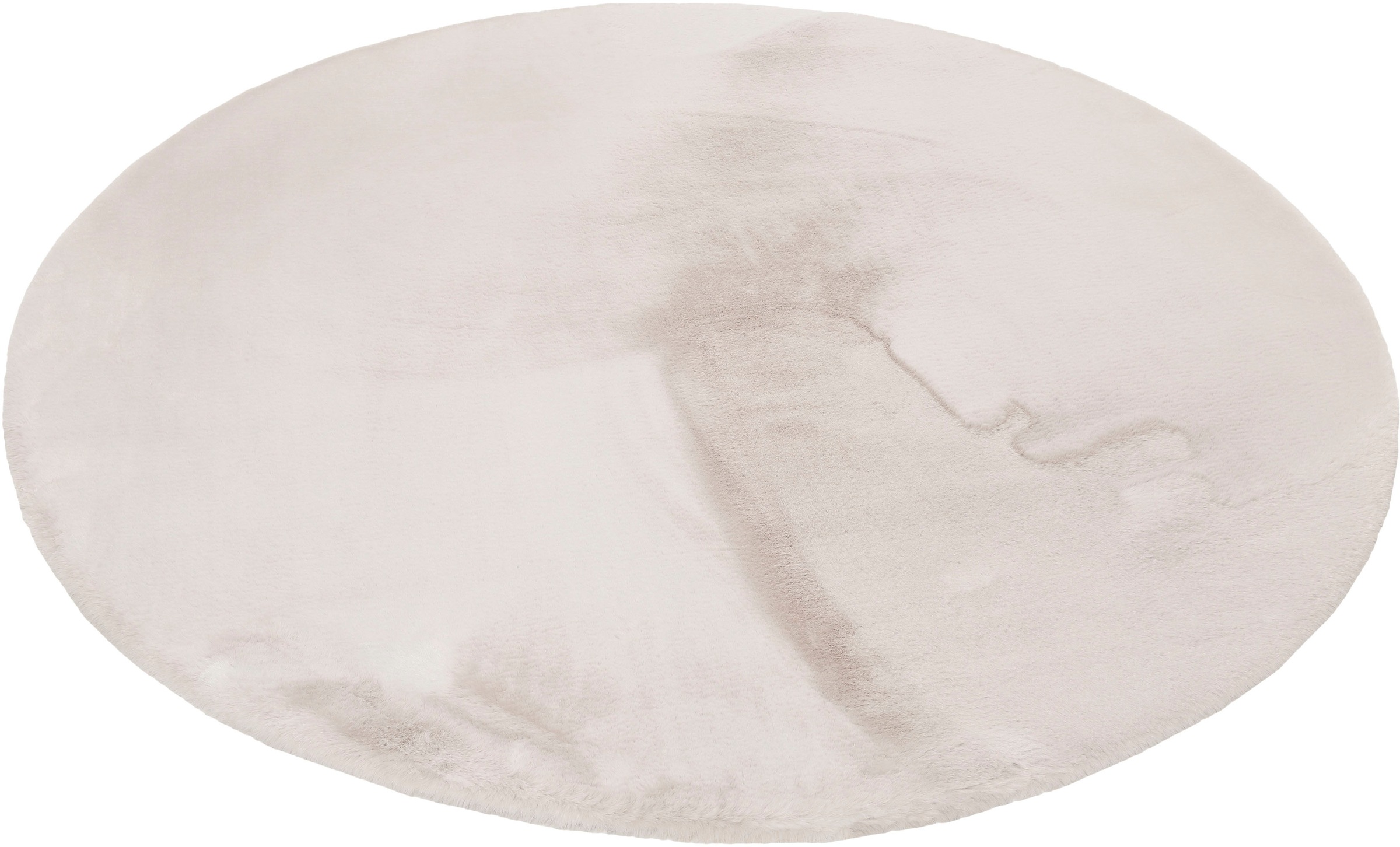 Esprit Hochflor-Teppich »Alice ESP-4377 Kunstfell«, rund, 25 mm Höhe, Kanin günstig online kaufen