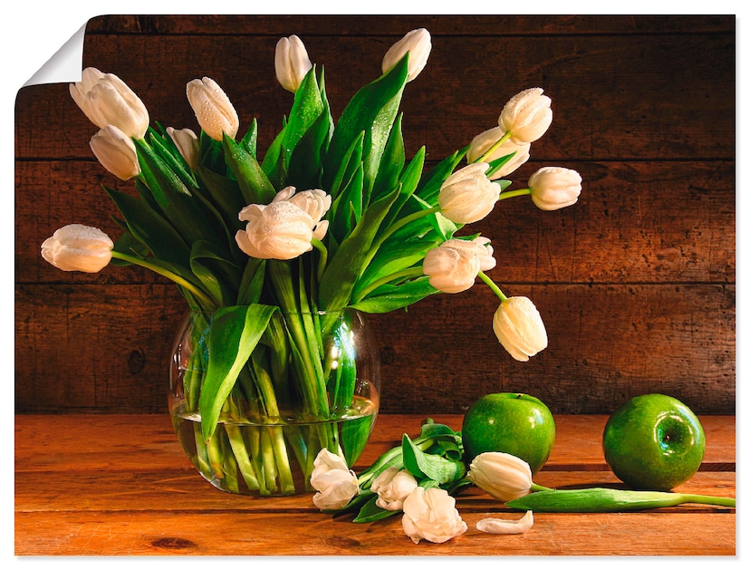 Artland Glasbild »Tulpen in Glasvase«, Blumen, (1 St.), in verschiedenen  Größen online kaufen