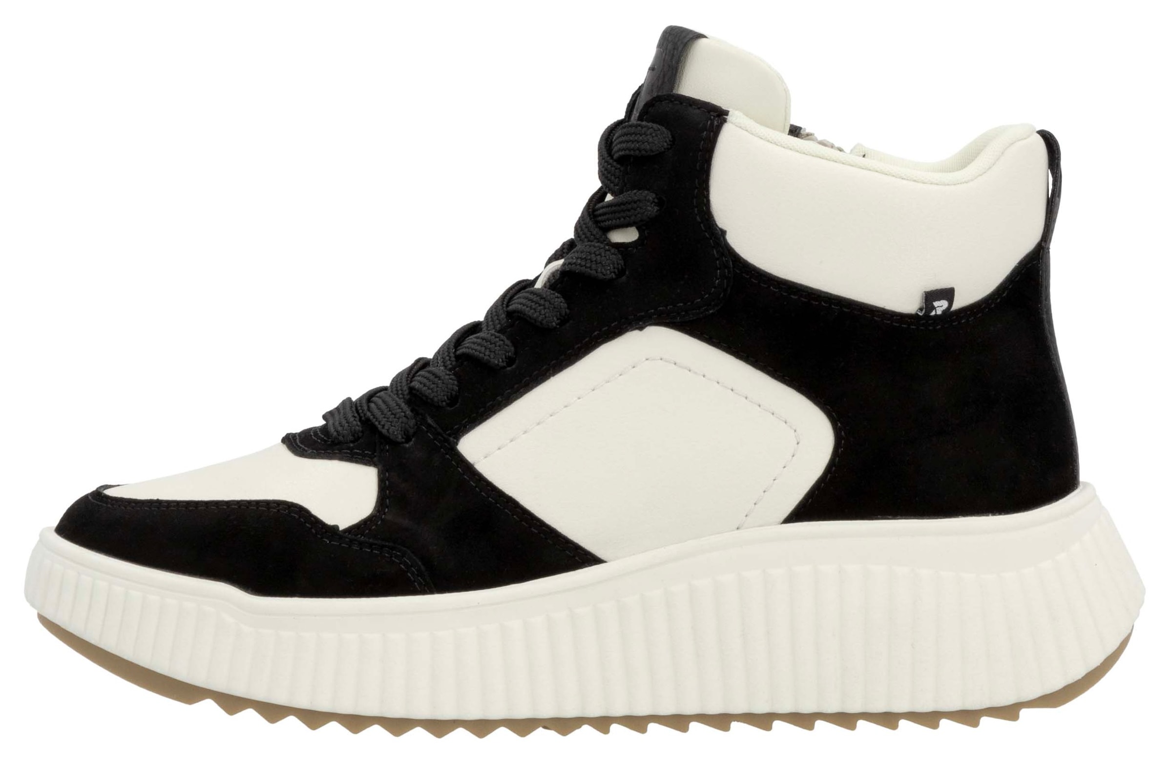 Rieker EVOLUTION Sneaker, Freizeitschuh, High Top Sneaker, Schnürboots, Schaftrandpolsterung