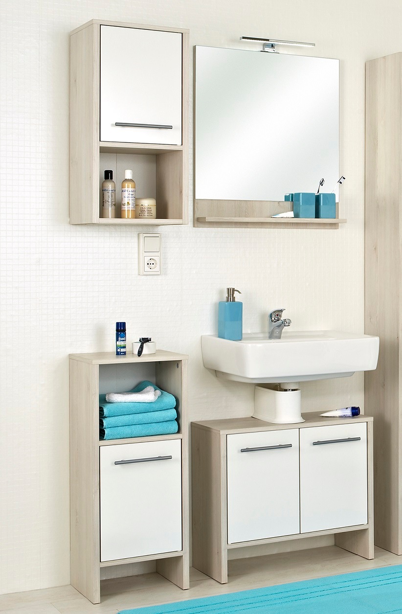 Saphir Badmöbel-Set »Quickset 350 4-teilig, mit Waschbeckenunterschrank und günstig online kaufen
