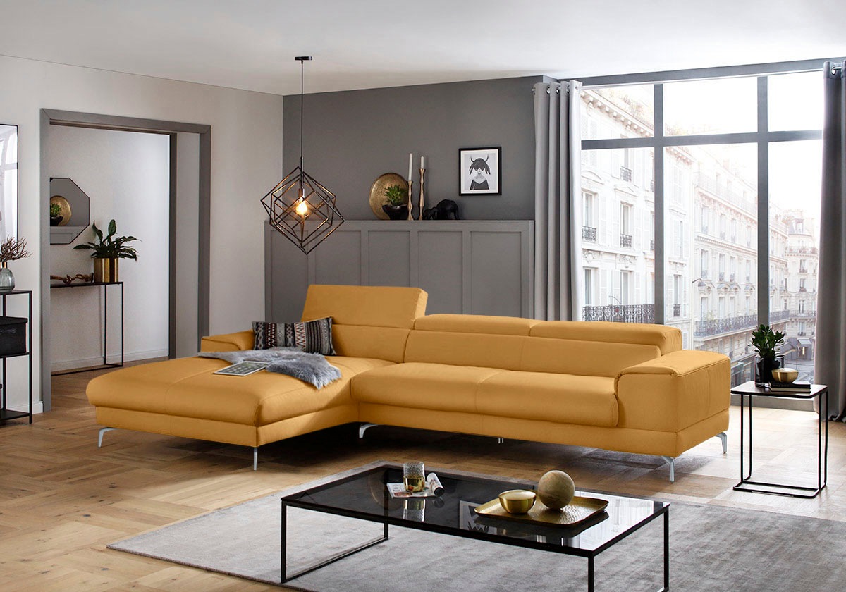 W.SCHILLIG Ecksofa »piedroo, Designsofa mit tollem Sitzkomfort, bequem und günstig online kaufen