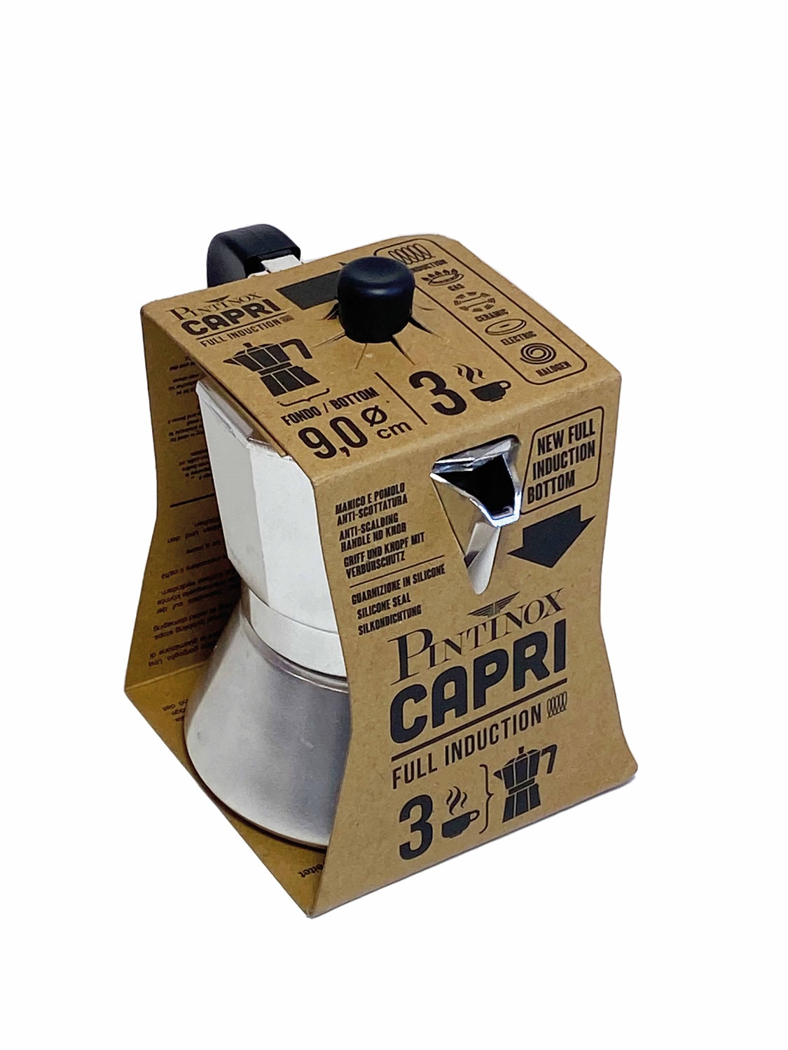 PINTINOX Espressokocher »CAPRI« induktionsgeeignet