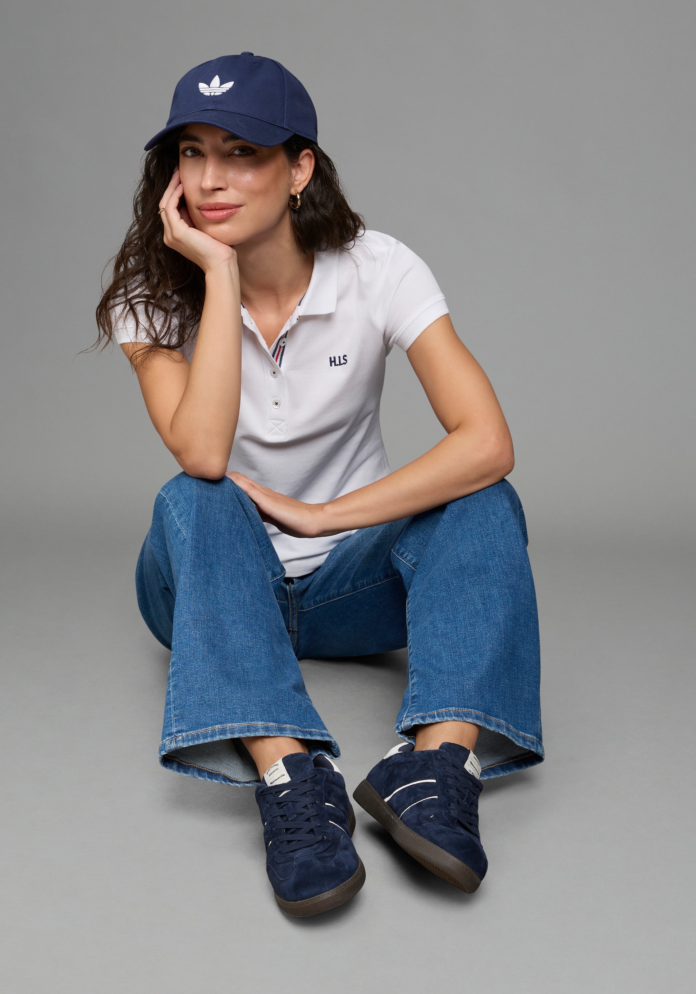 H.I.S Poloshirt 2er-Pack,  Kurzarm,  figurbetonte Passform,  mit klassischem Polokragen