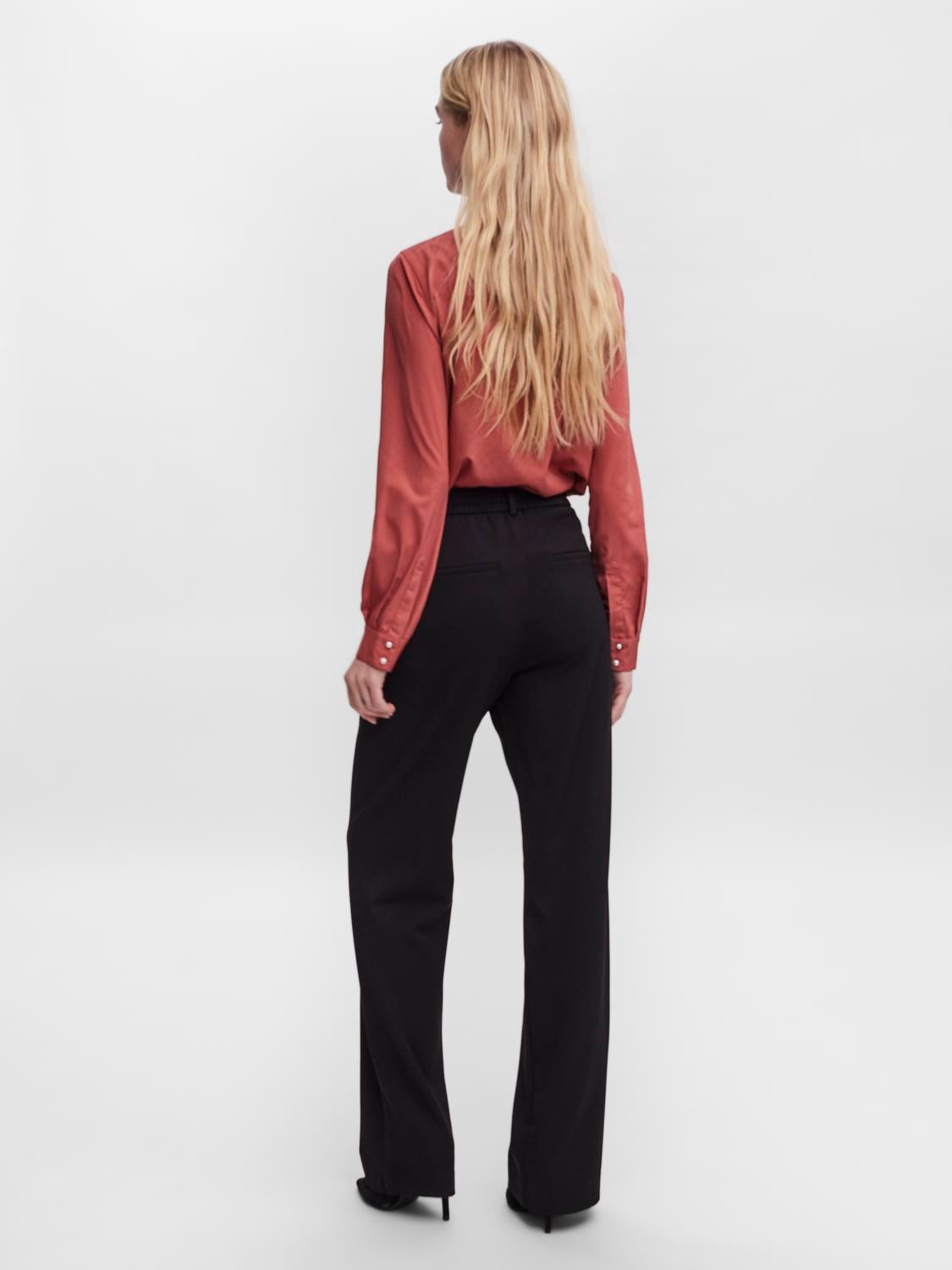 Vero Moda Anzughose »VMMAYA MR STRAIGHT SOLID PANT«