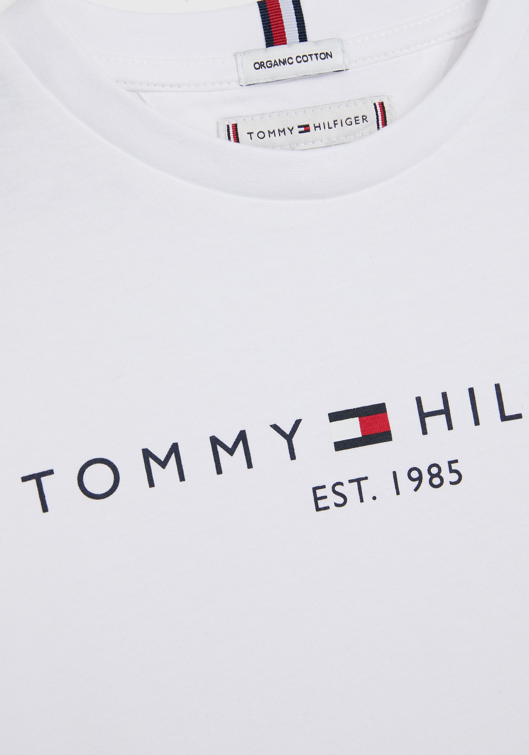 Tommy Hilfiger Langarmshirt »U ESSENTIAL TEE L/S«, mit Logodruck