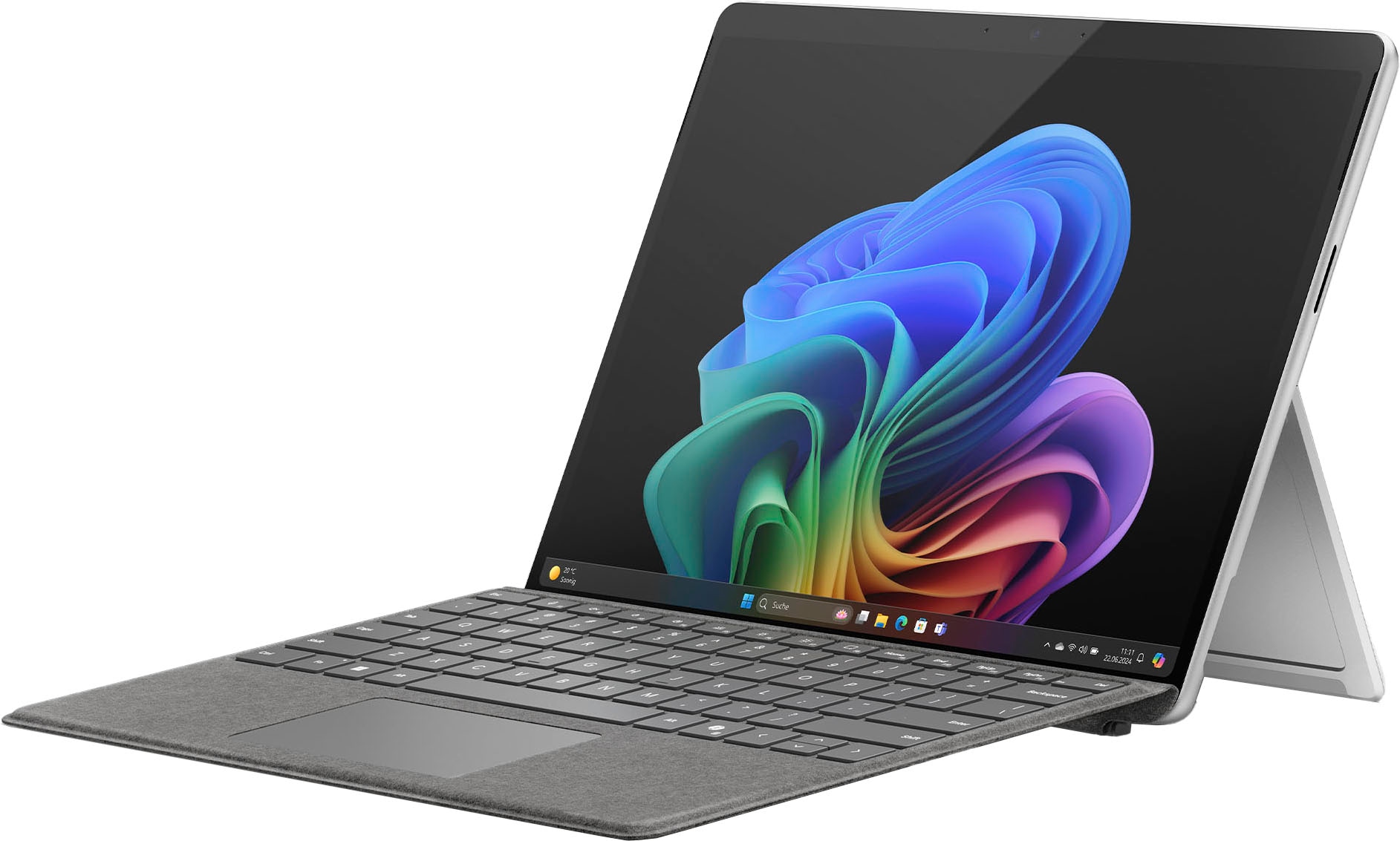 Microsoft Convertible Notebook »Surface Pro, Copilot+ PC, 13" Touch-Display, 16 GB RAM, 11. Edition«, 33,02 cm, / 13 Zoll, Qualcomm, Snapdragon X, Adreno, 1000 GB SSD, OLED-Display