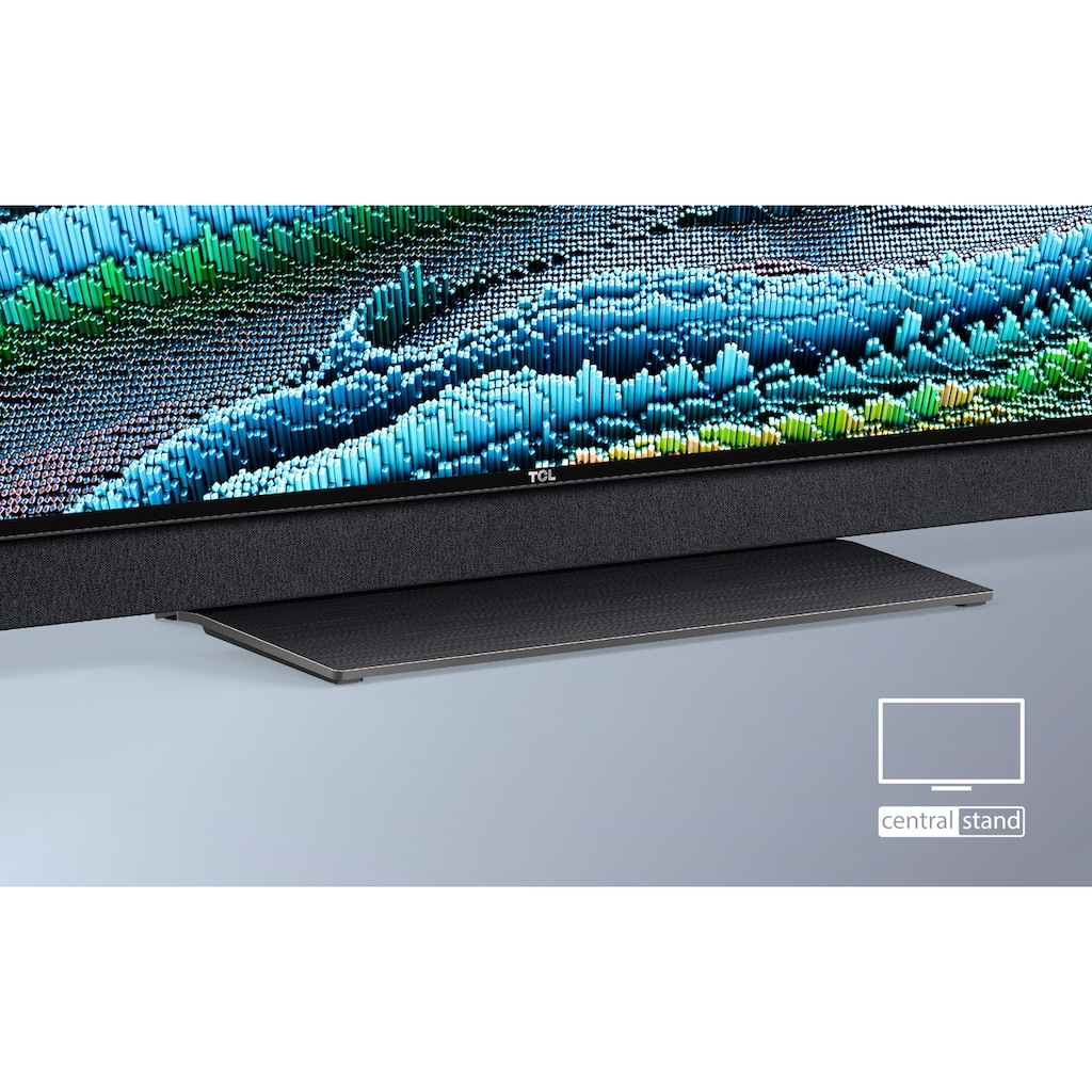 TCL QLED Mini LED-Fernseher »75X925X1«, 189 cm/75 Zoll, 8K, Google TV, integrierte ONKYO 2.1 Soundbar, rahmenloses Metallgehäuse