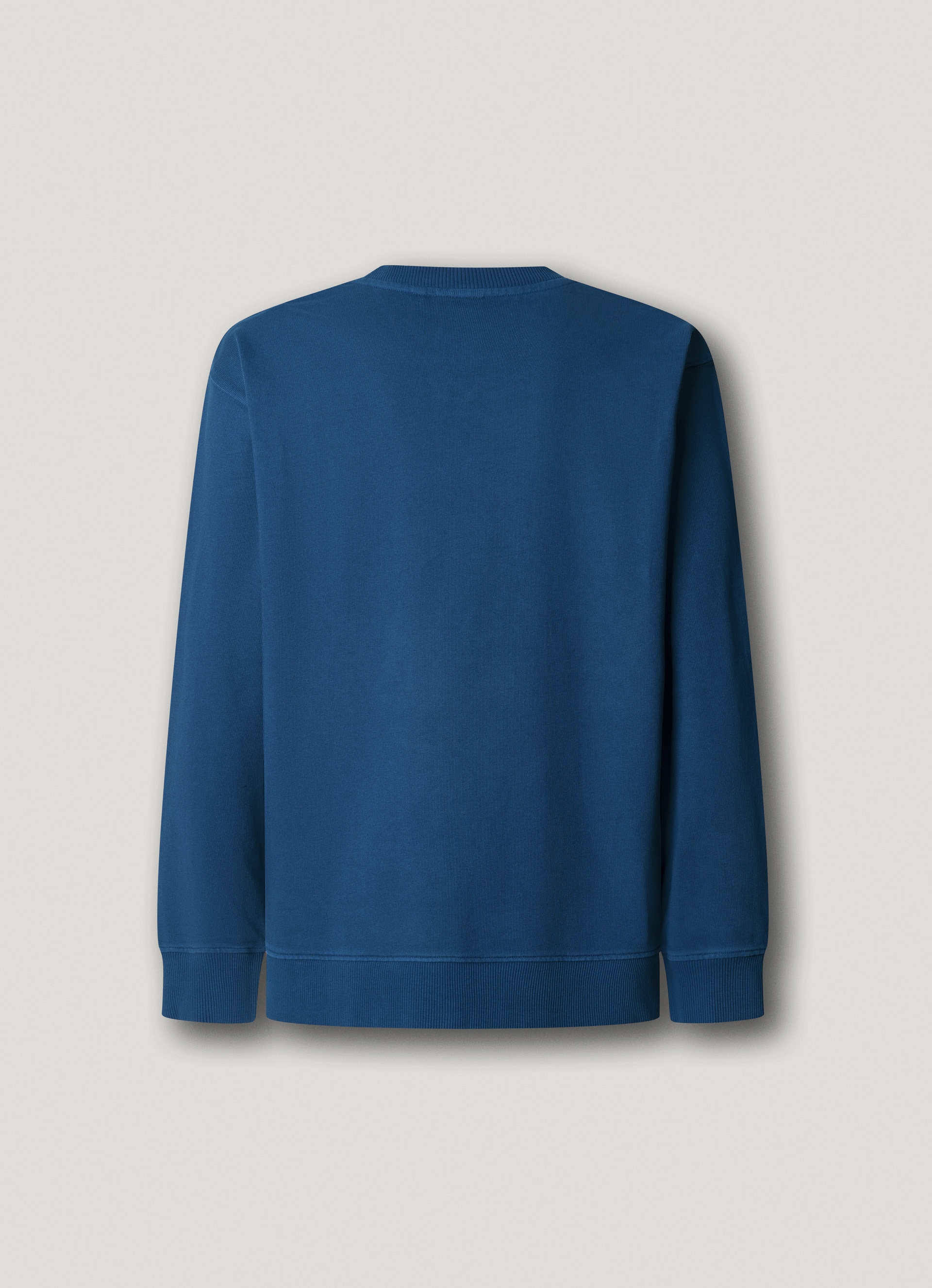 Pepe Jeans Sweatshirt »JOHN CREW«, mit Rippeinsatz am Rundhals, Logoschriftzug
