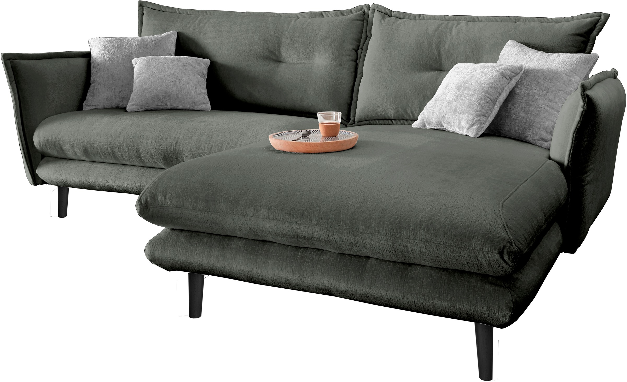 INOSIGN Ecksofa »Lazio modernes Design, bequem, schmale Armlehnen, OTTOs Ch günstig online kaufen
