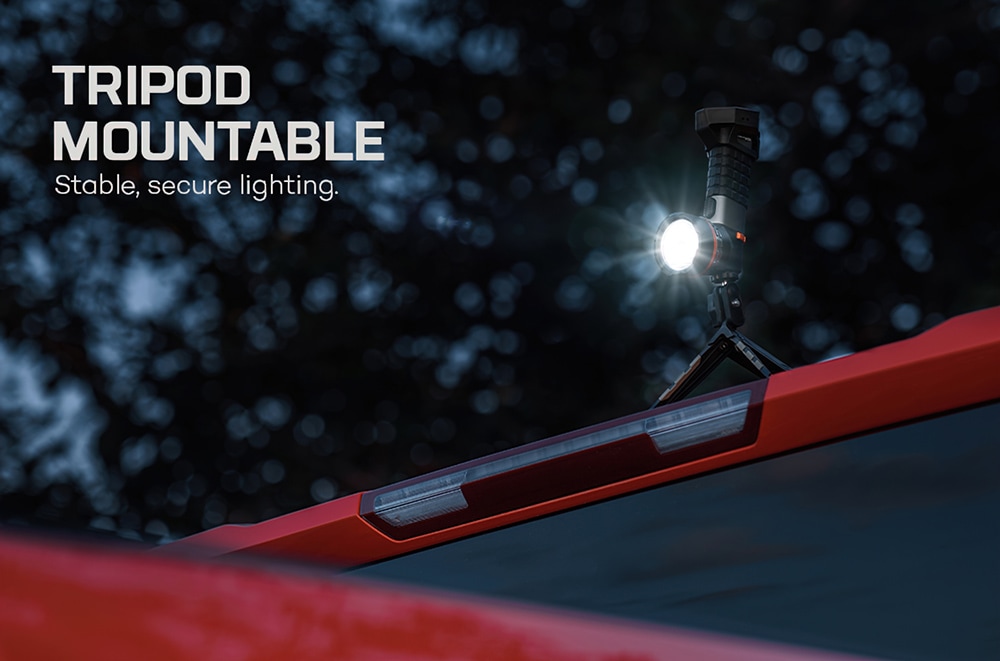 NEBO LED Taschenlampe »Nebo LUXTREME SL75« Set, Taschenlampe inkl. Ladekabel, 2 Stk. tlg. Leuchtet bis zu 1,2 km weit!