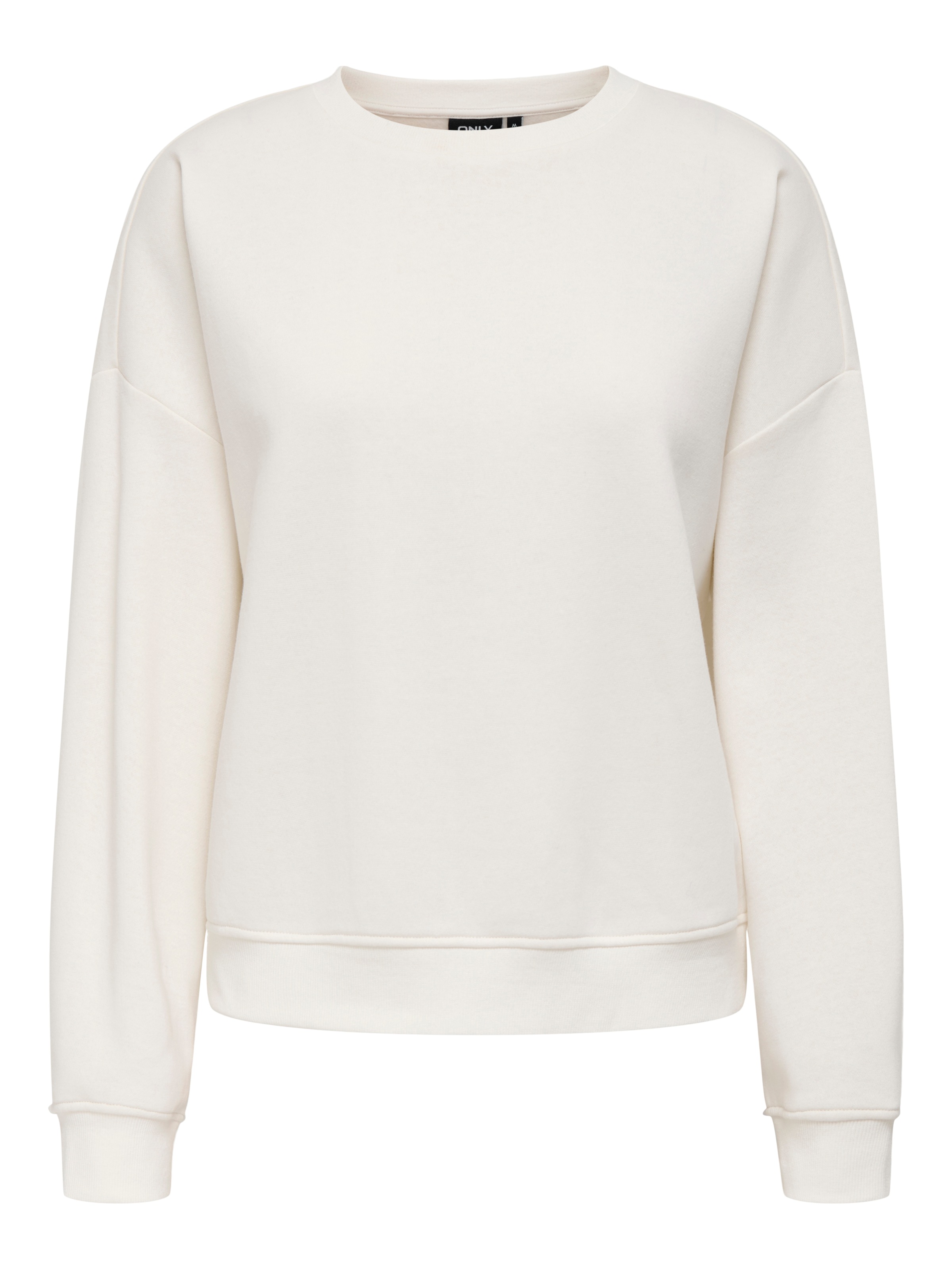 ONLY Sweatshirt »ONLSWEAT LIFE L/S BACKPRINT SWT NOOS« Cloud Dancer Print:CHERRIES XS (34) XS (34) Sweater von ONLY