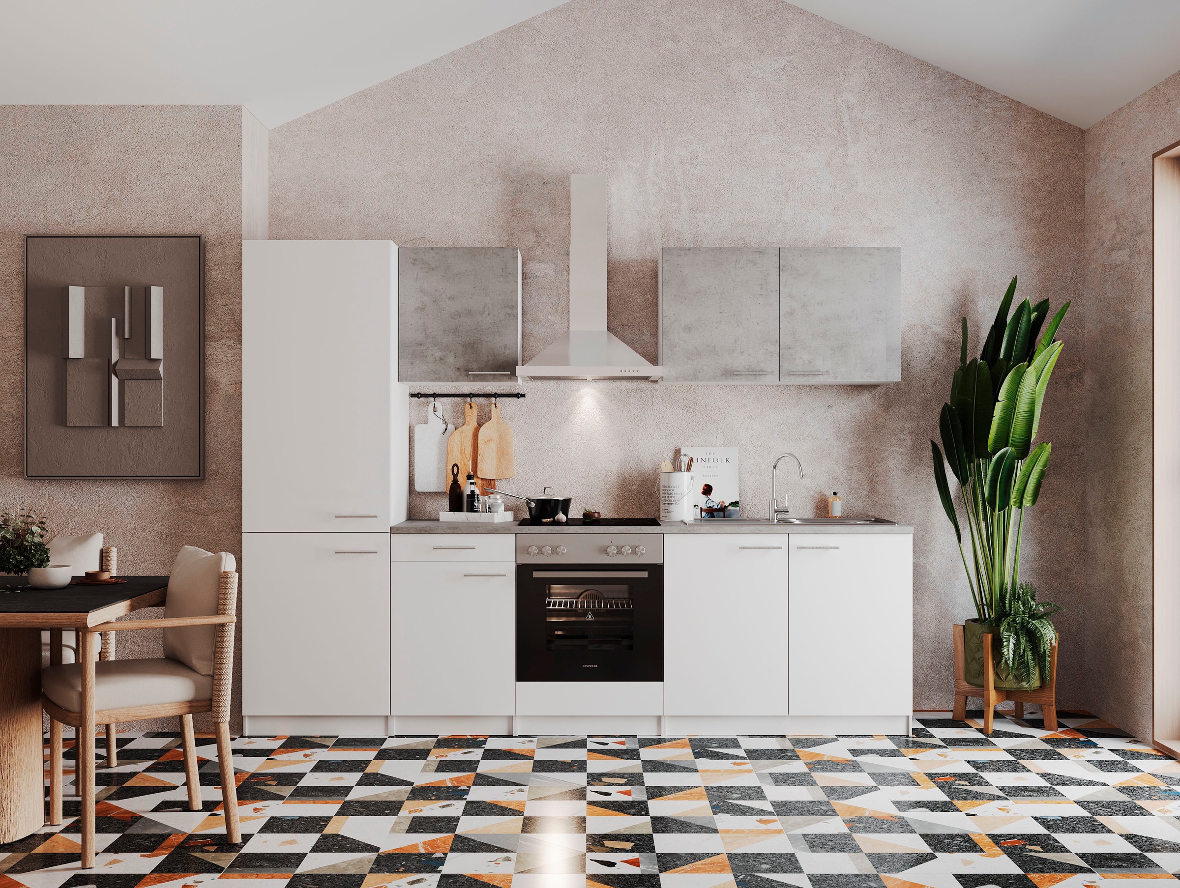 RESPEKTA Küchenzeile »Malia« Breite 270 cm, mit Soft-Close, in exklusiver Konfiguration für OTTO