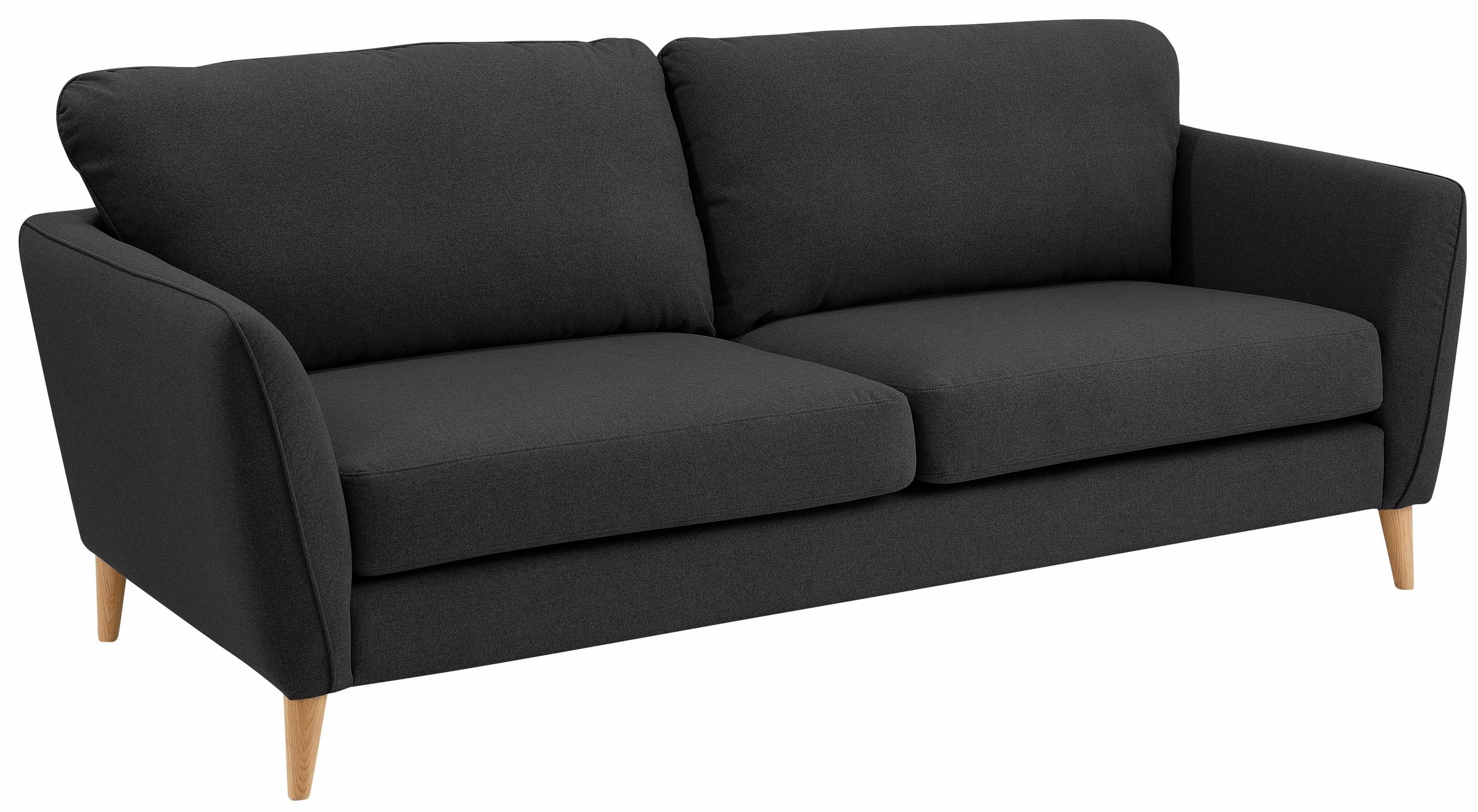 Home affaire 3-Sitzer »MARSEILLE 3er Sofa 206 cm, Cord, Flachgewebe, Strukt günstig online kaufen
