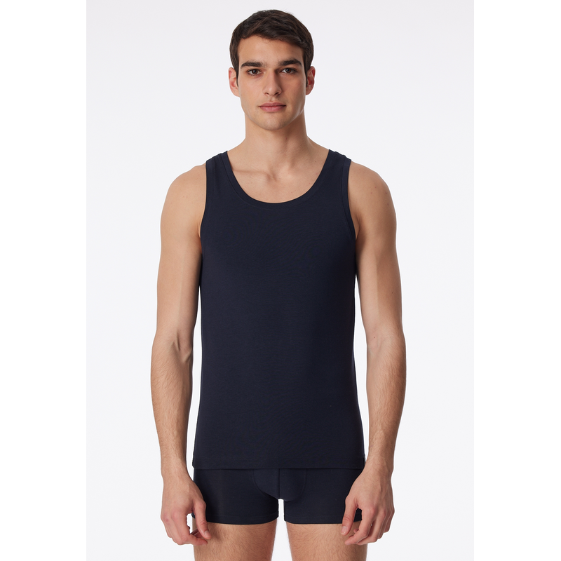 SCHIESSER Unterhemd »Long Life Soft« optimales Feuchtigkeitsmanagement 001-Schwarz 4 4 Herren-Shirt von Schiesser